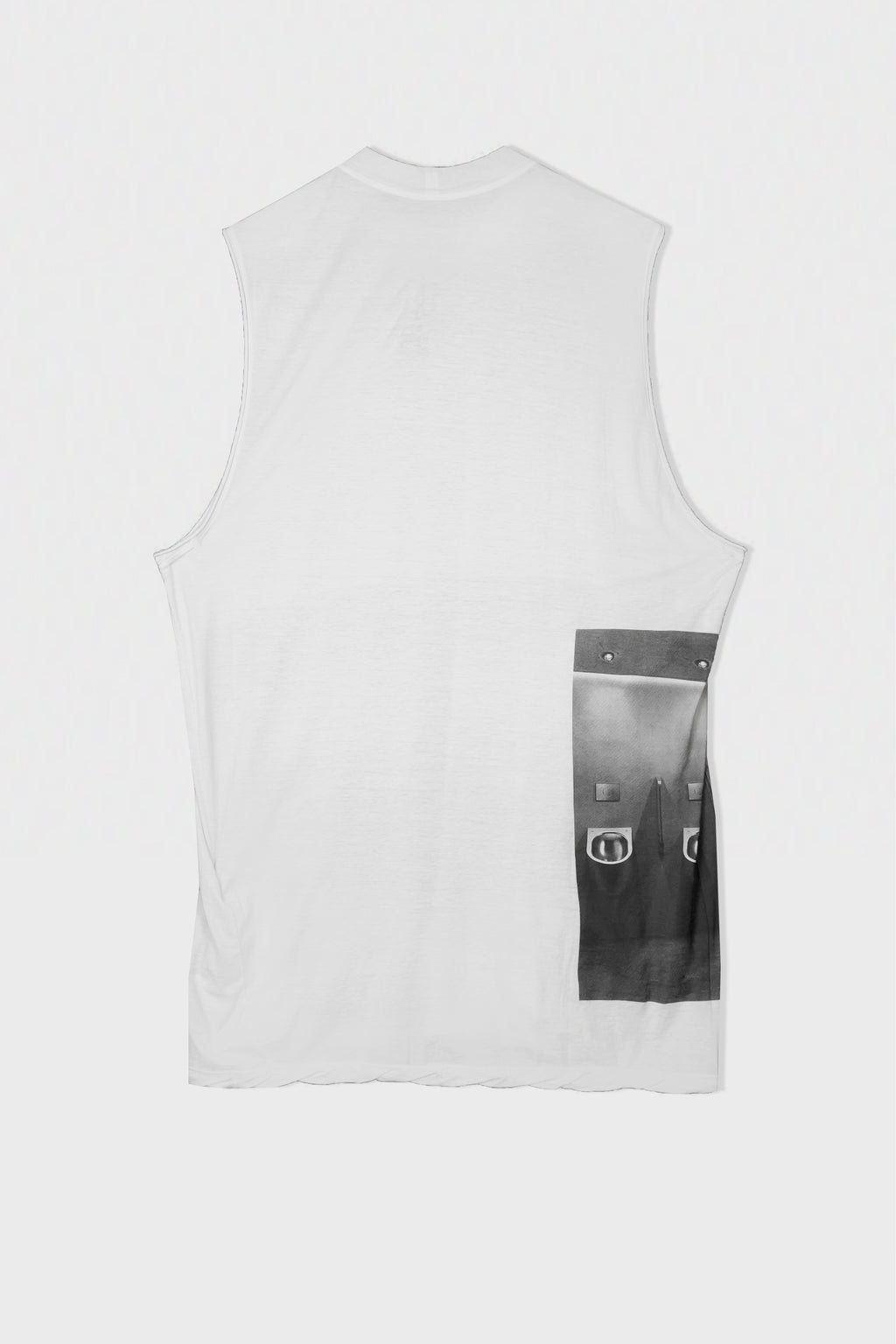 RICK S JUMBO SL T MILK WASH/BLACK