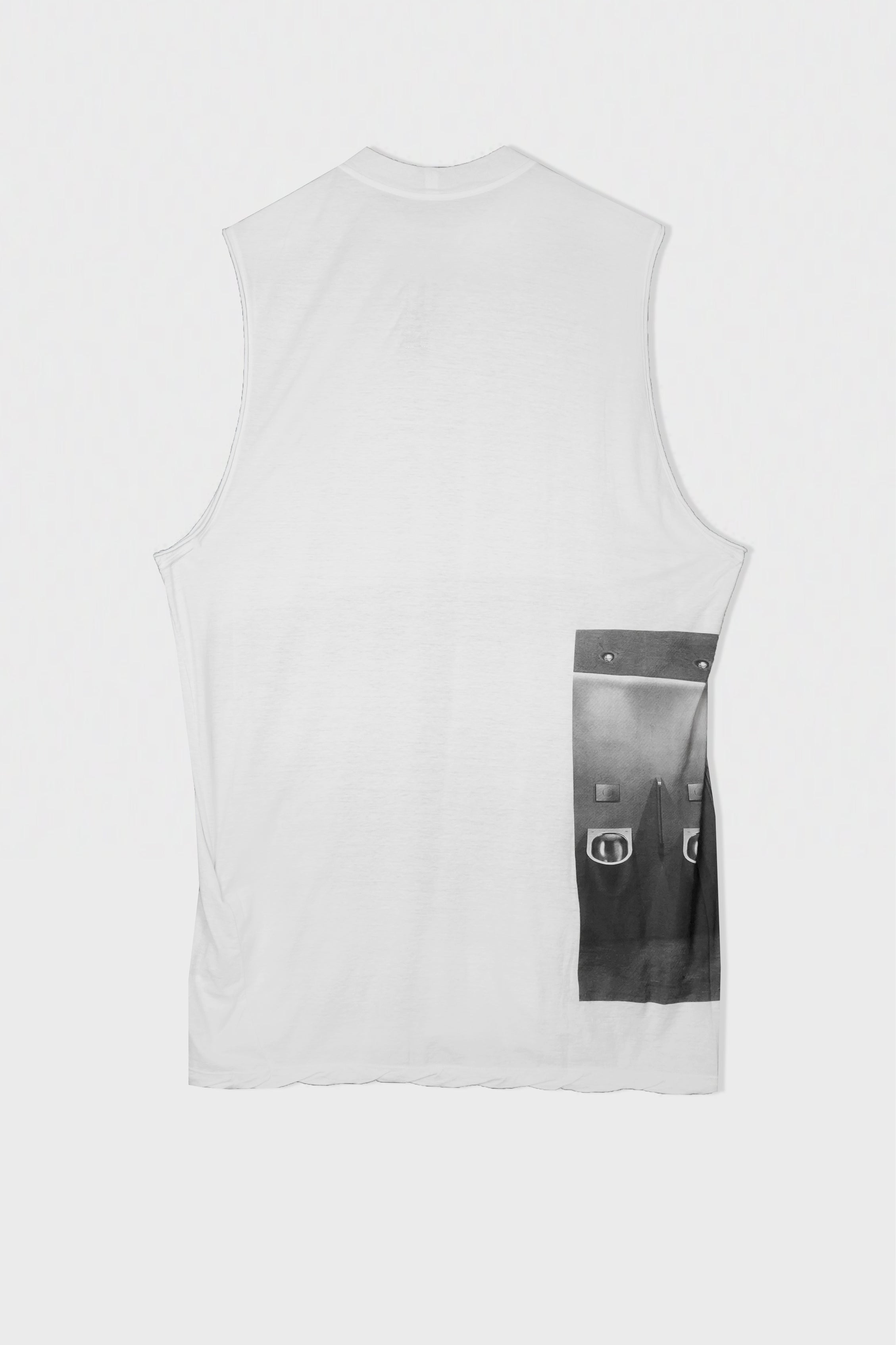 RICK S JUMBO SL T MILK WASH/BLACK