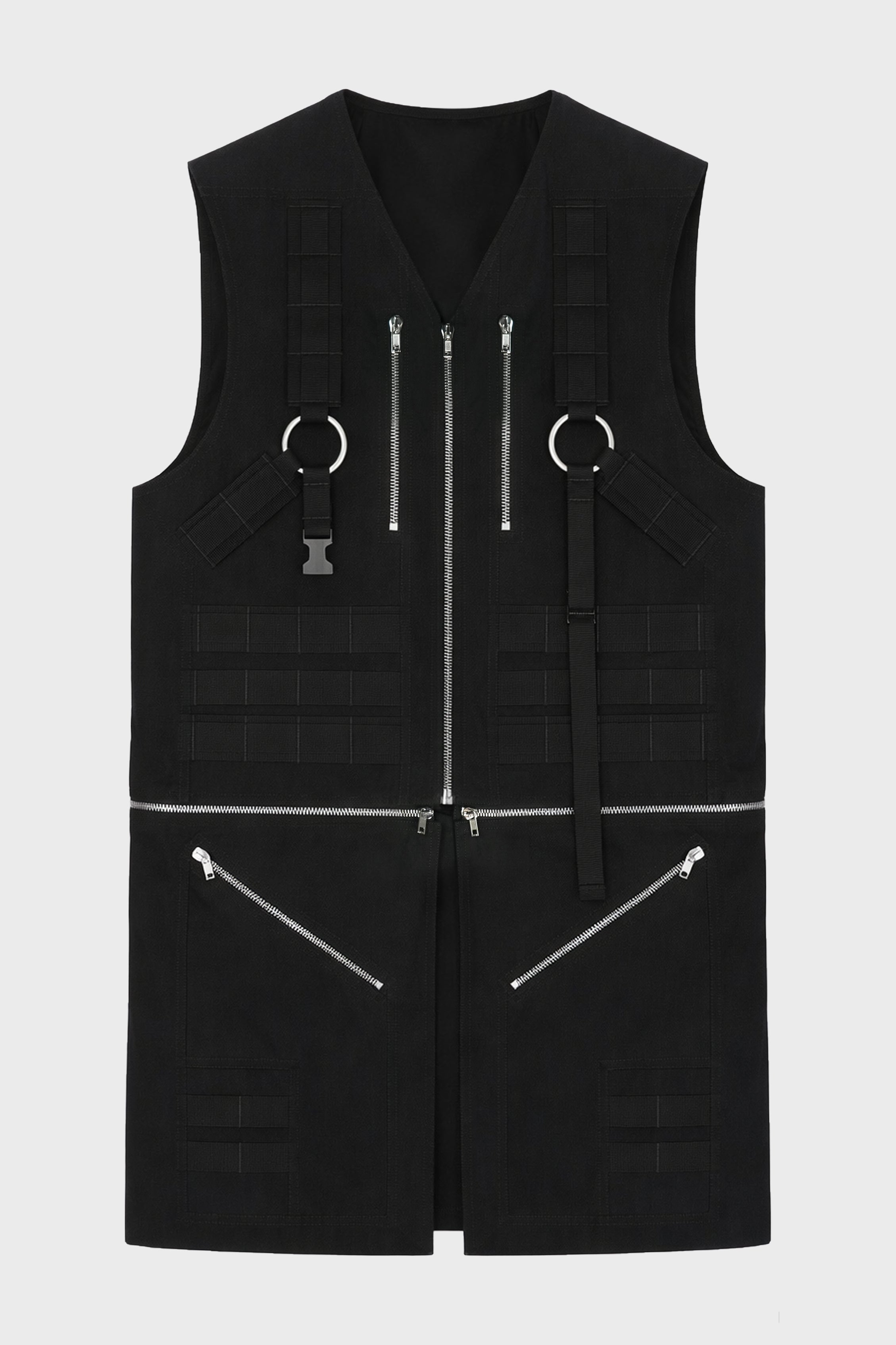 RICK OWENS - BLIXA UTILITY VEST BLACK – LABSTORE WORLD