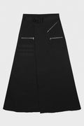 ODETTA CARGO SKIRT BLACK
