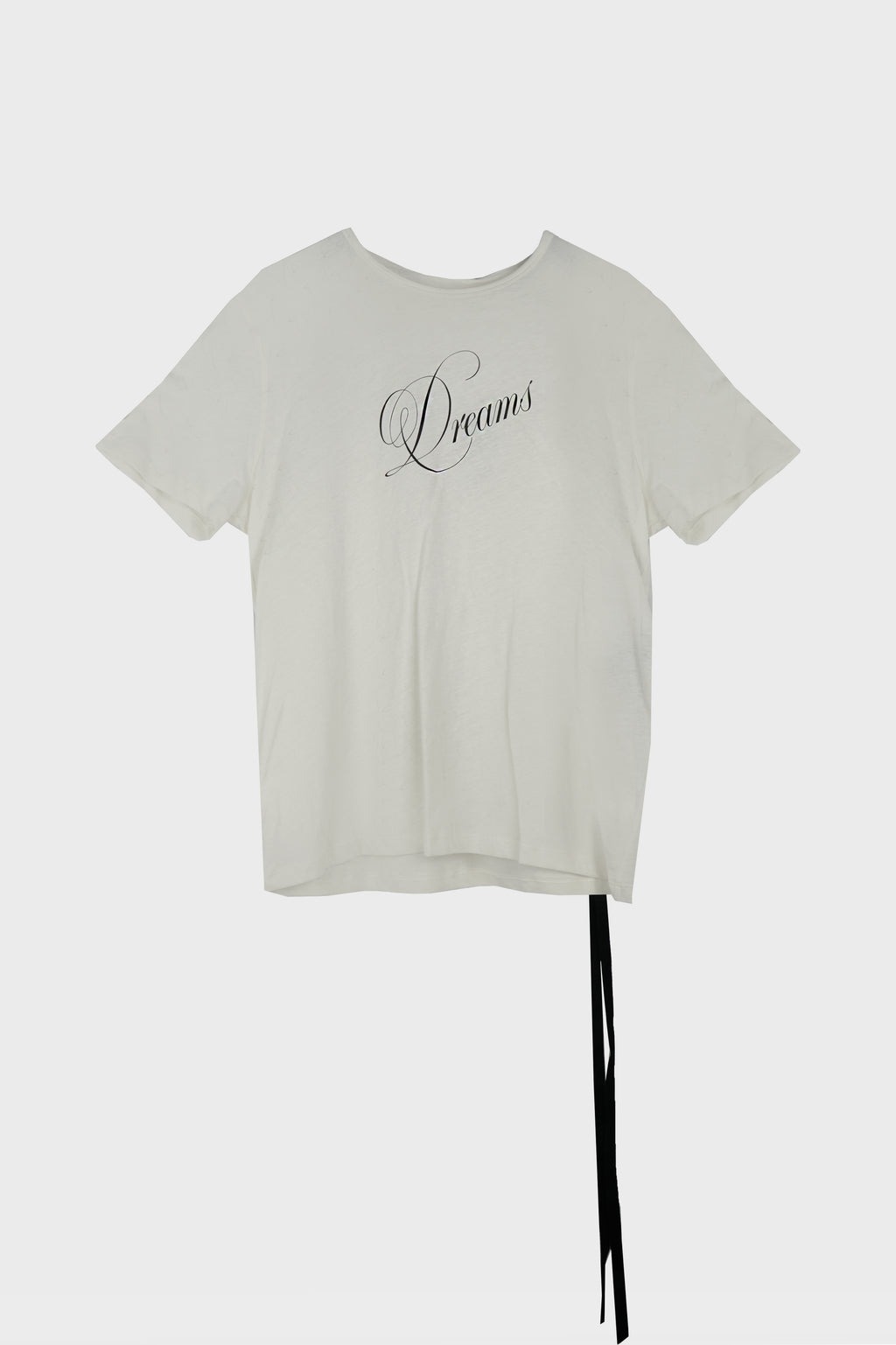 BAPTIST STANDARD FIT T-SHIRT WITH "DREAMS" PRINT BLACK