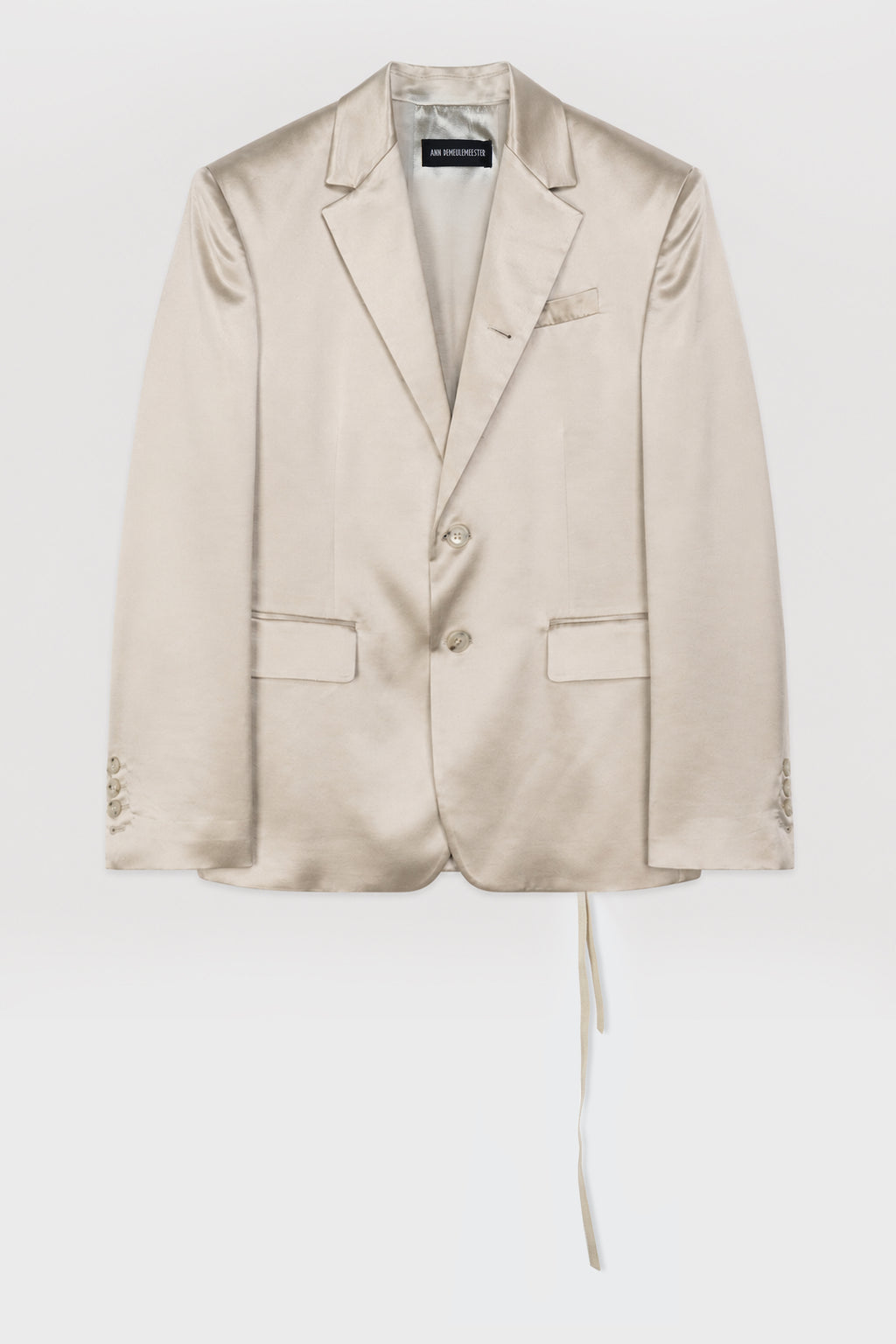 DEREK STRAIGHT TAILORED JACKET OYSTER