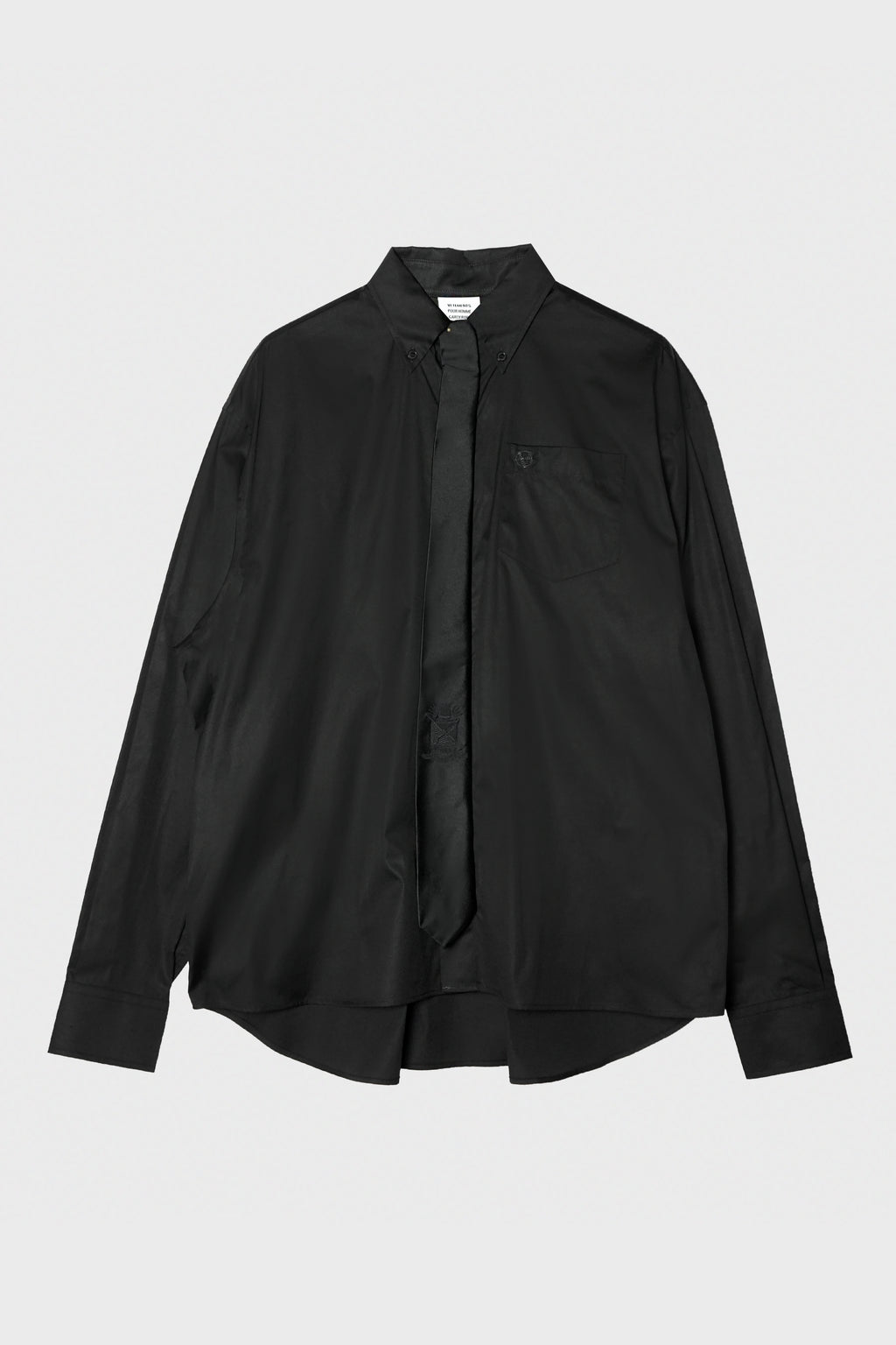 TIE CLASSIC SHIRT BLACK