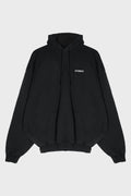 ICONIC LOGO HOODIE BLACK