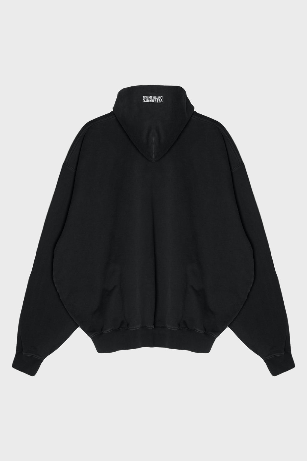 ICONIC LOGO HOODIE BLACK