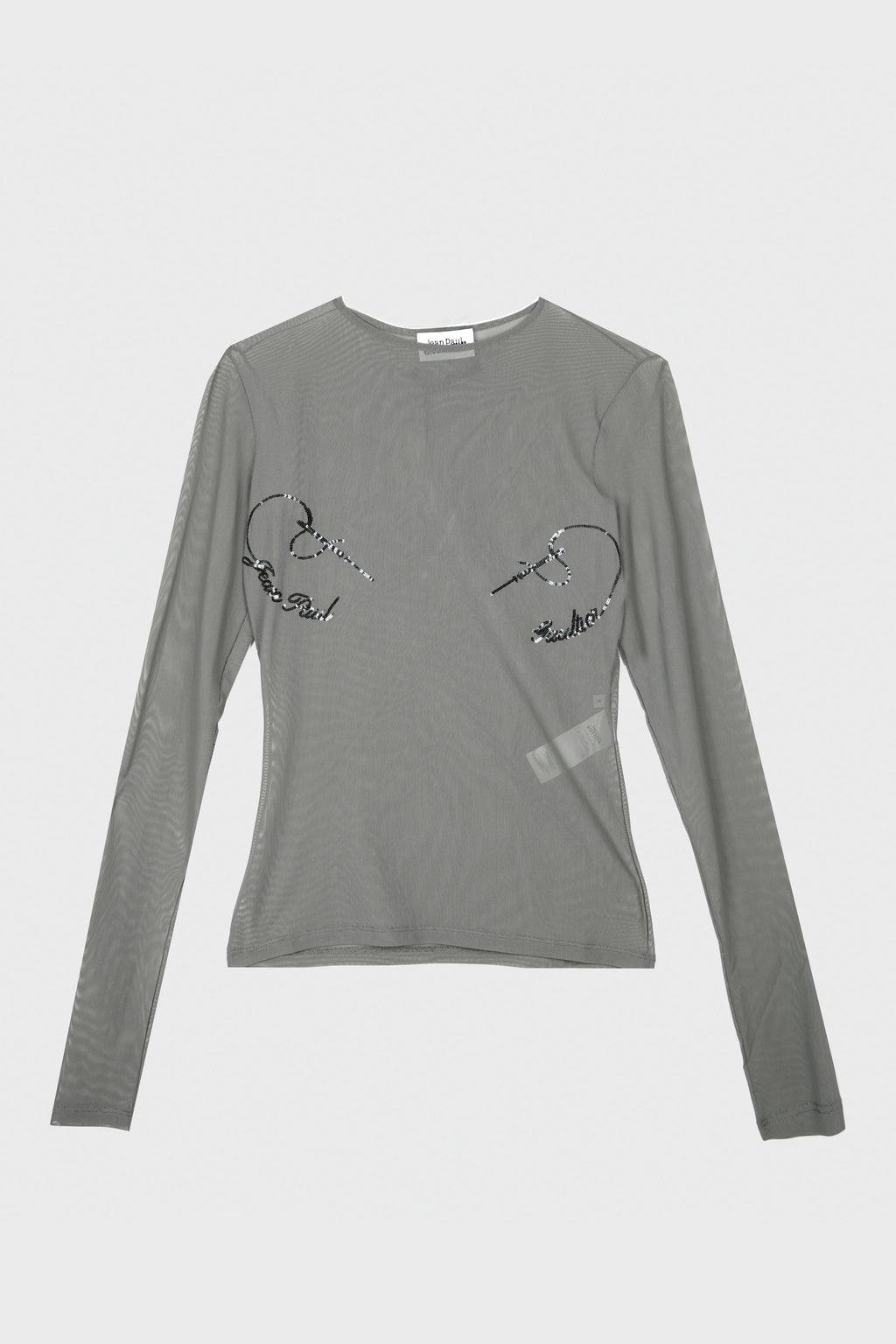 MESH CREWNECK LONG SLEEVES TOP "NEEDLES JEAN PAUL GAULTIER"