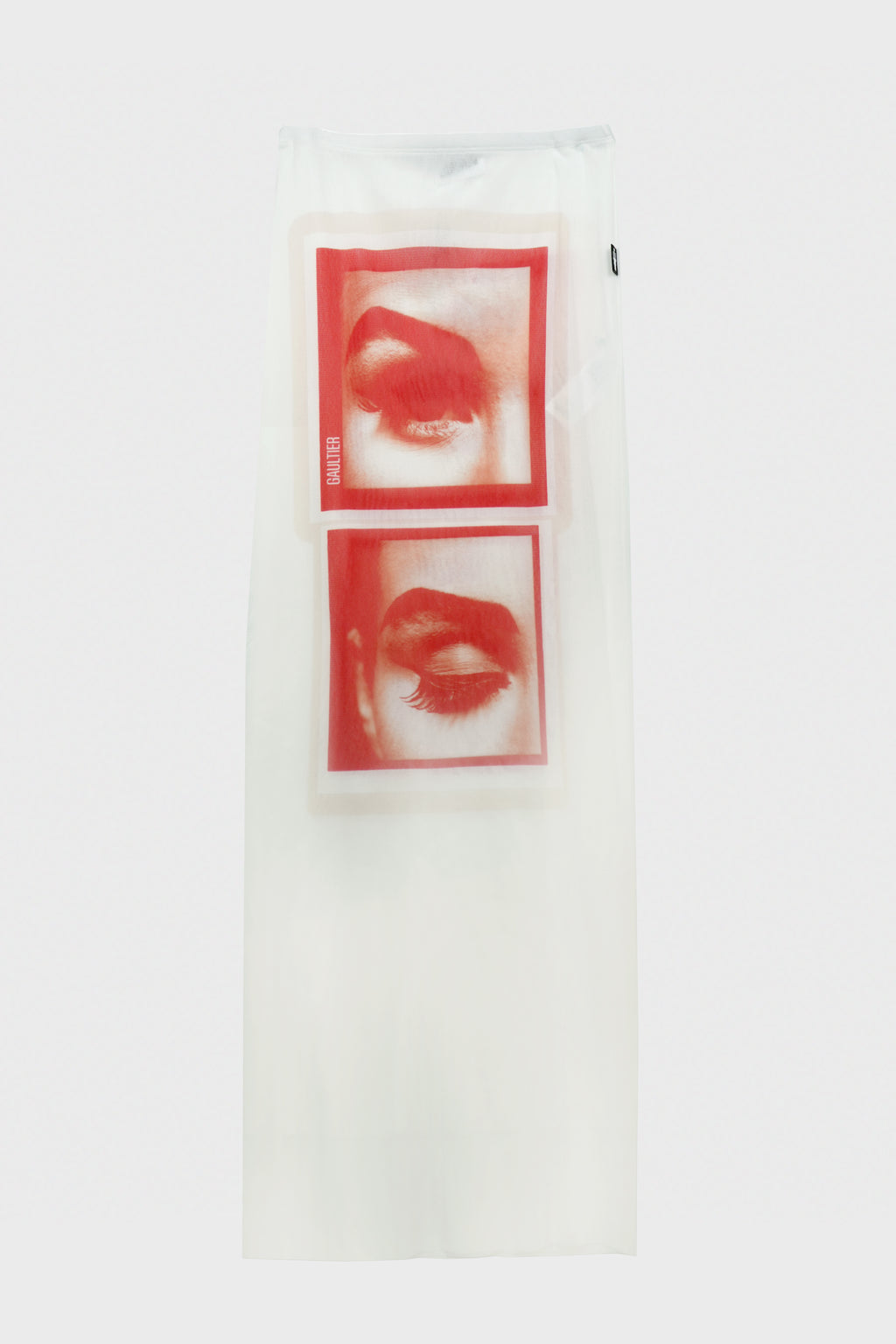 RE-EDITION : MESH SKIRT "EYES" AND "LIPS"