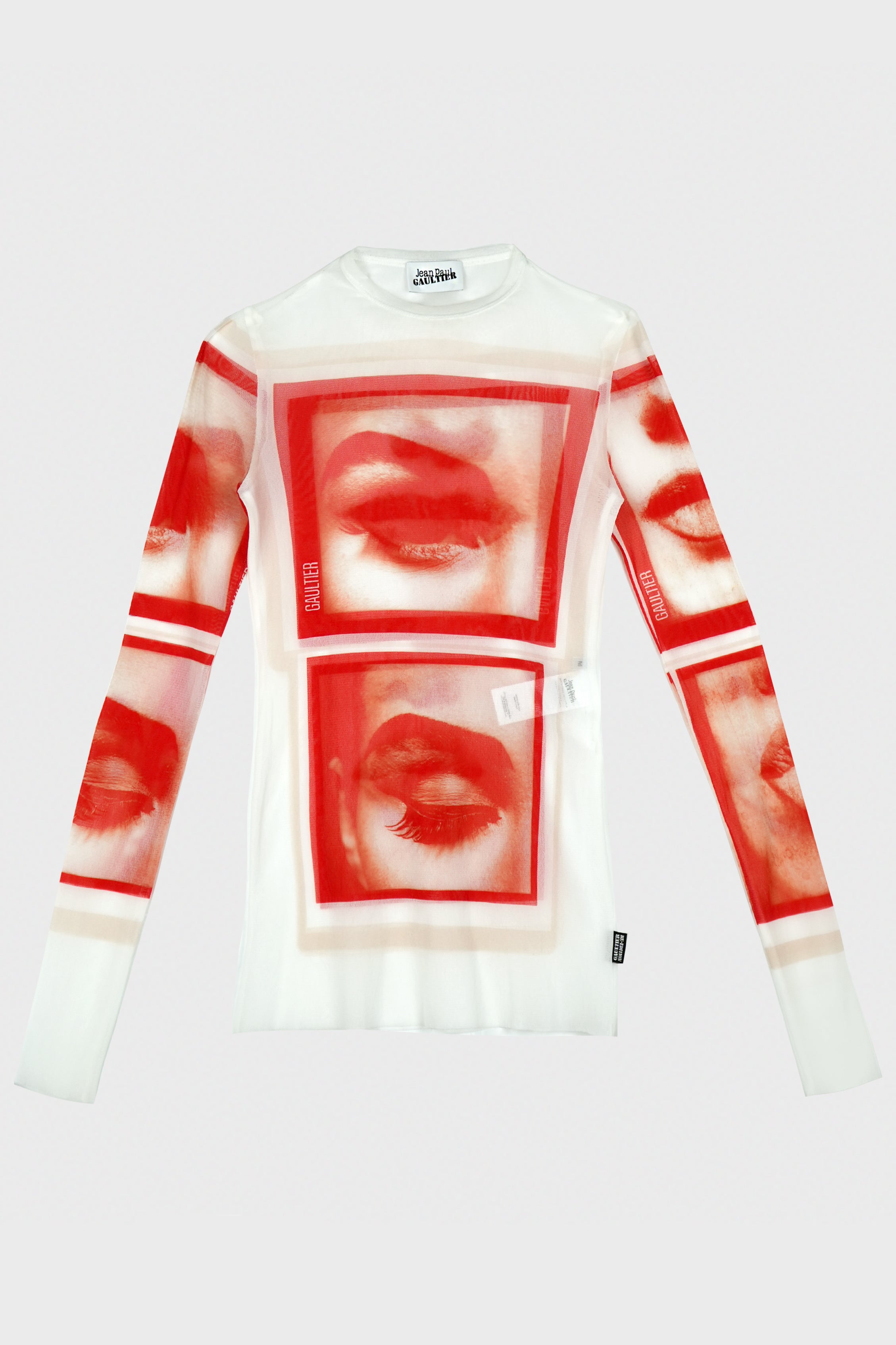 RE-EDITION : MESH TOP "EYES" AND "LIPS"