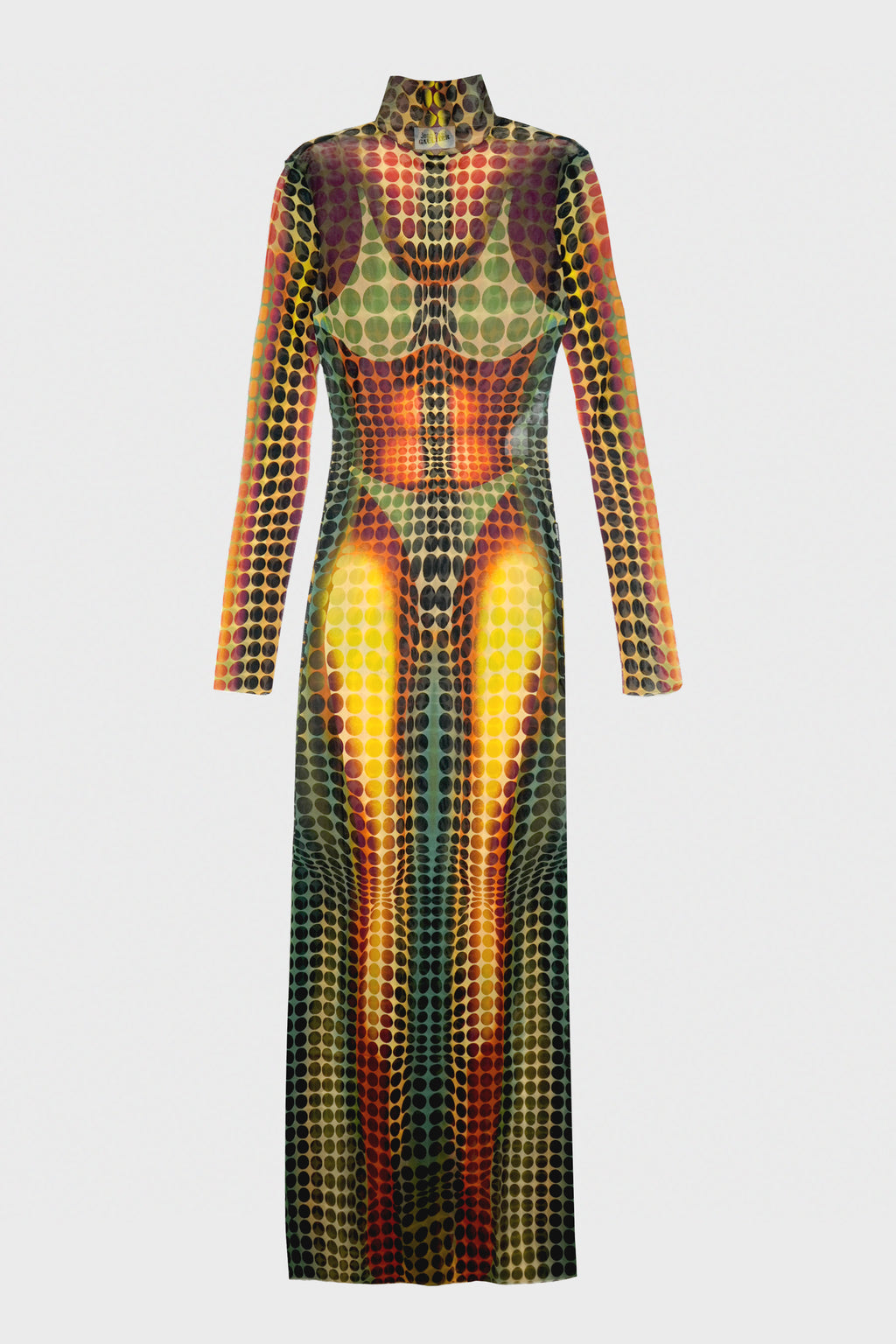 RE-EDITION : LONG DRESS HIGH NECK