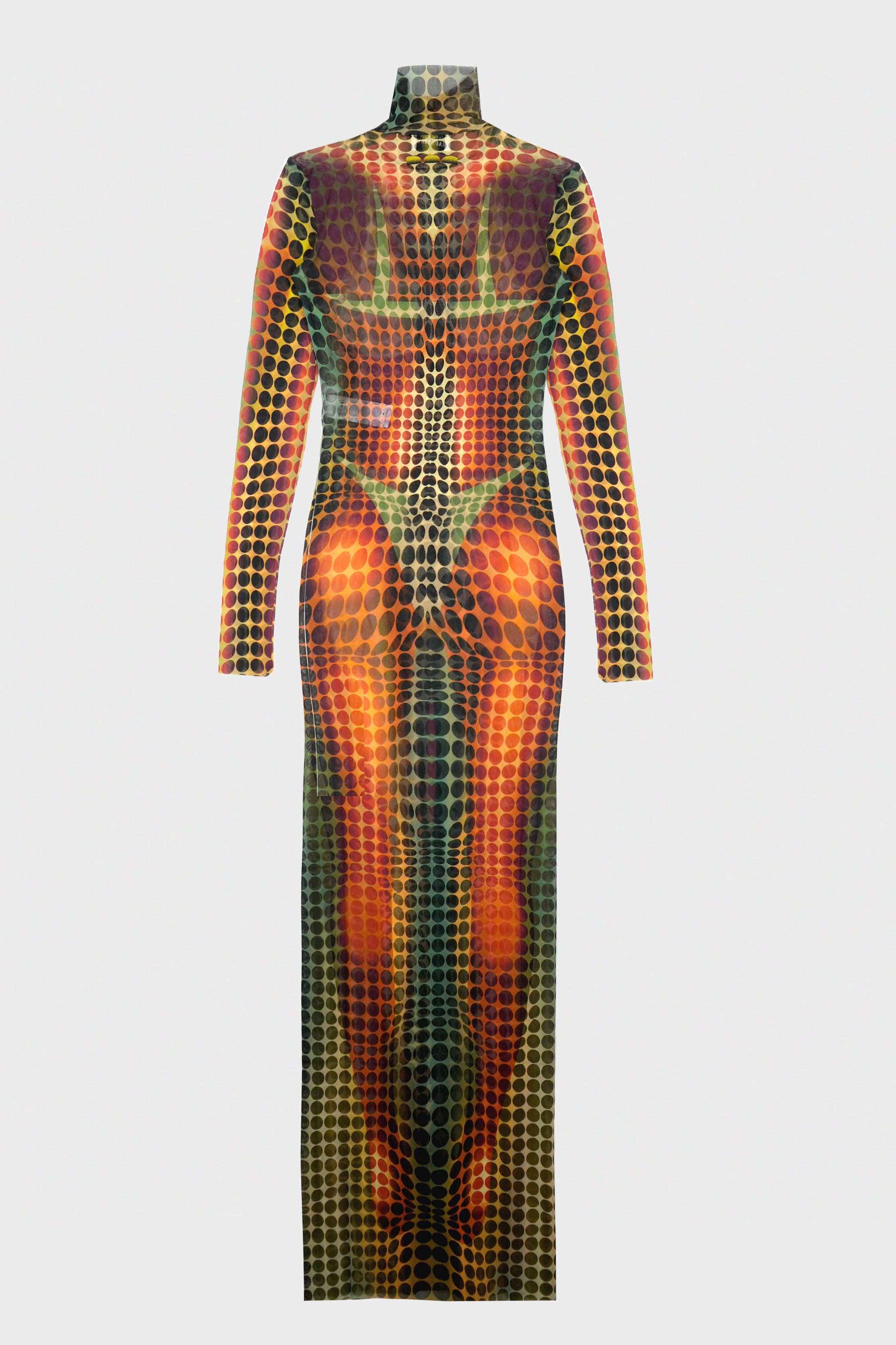 RE-EDITION : LONG DRESS HIGH NECK