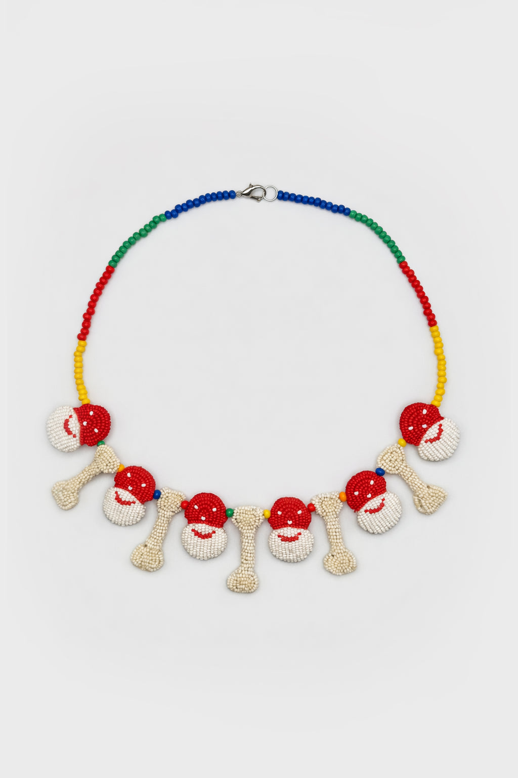 BONES NECKLACE WHITE