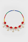 BONES NECKLACE WHITE