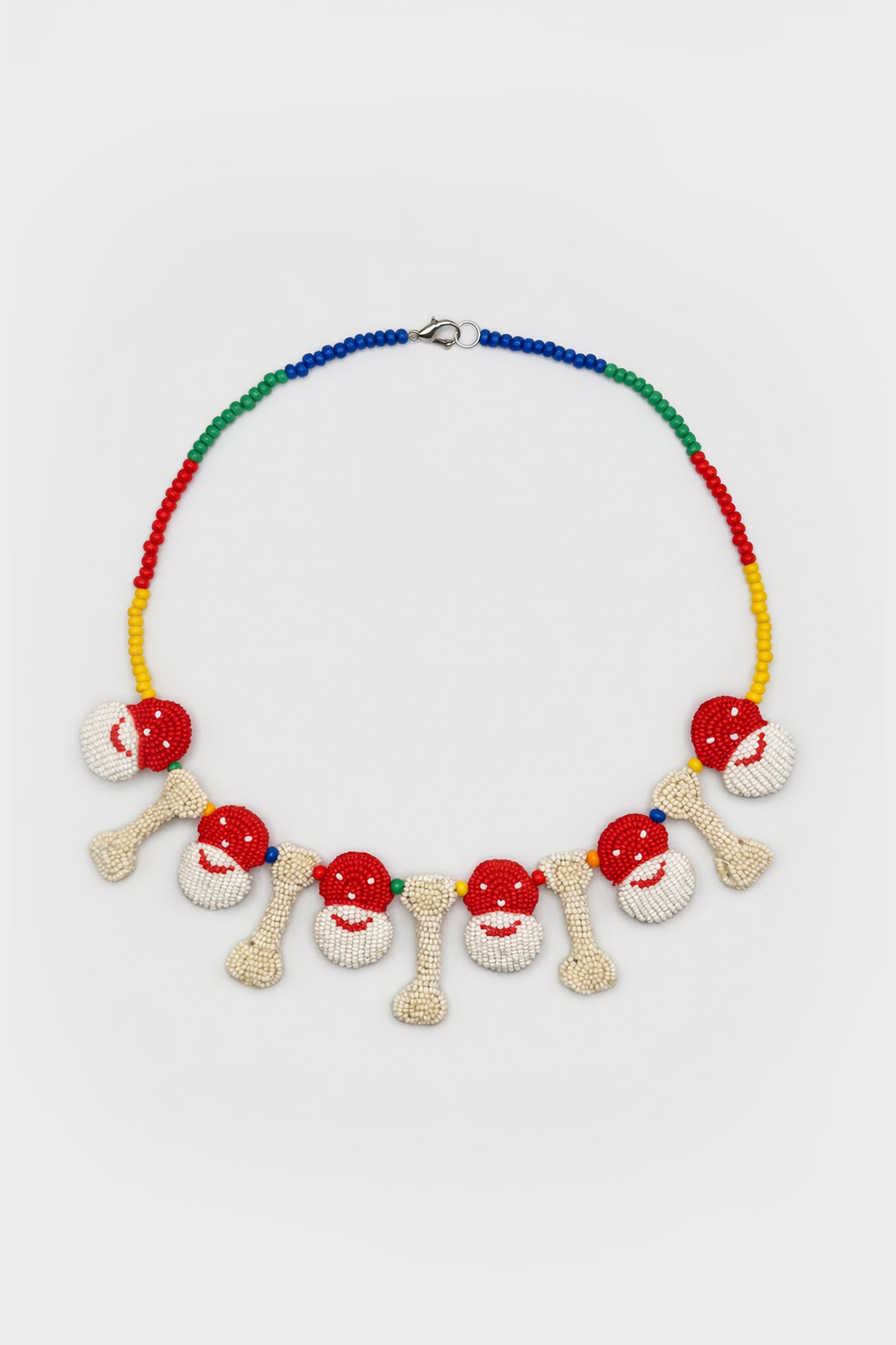 BONES NECKLACE WHITE