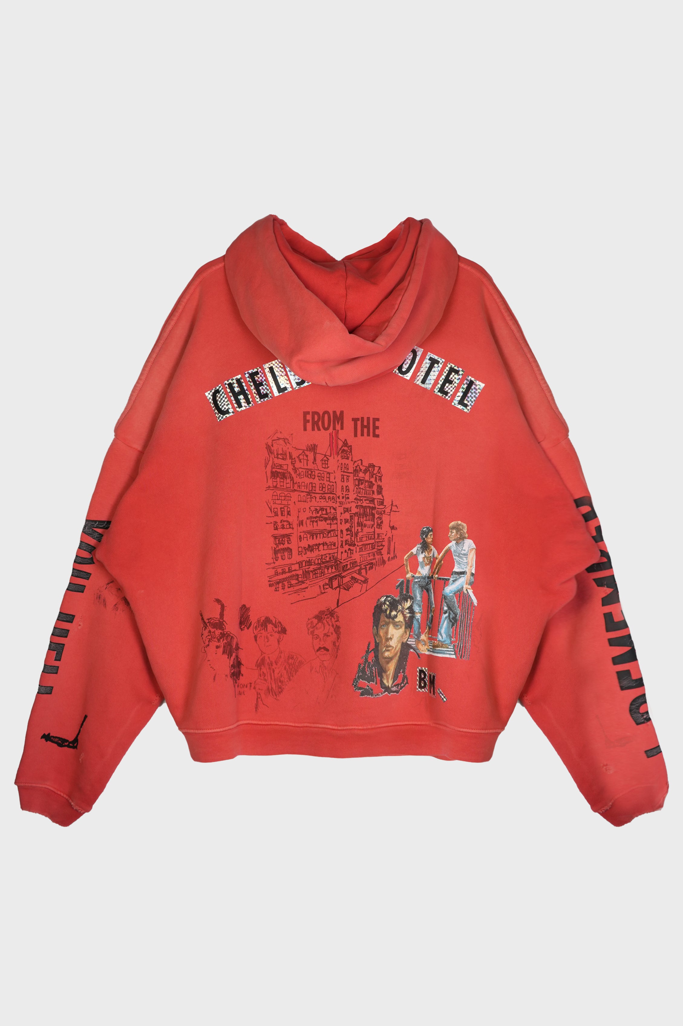 CHELSEAY HOTEL HOODIE RED