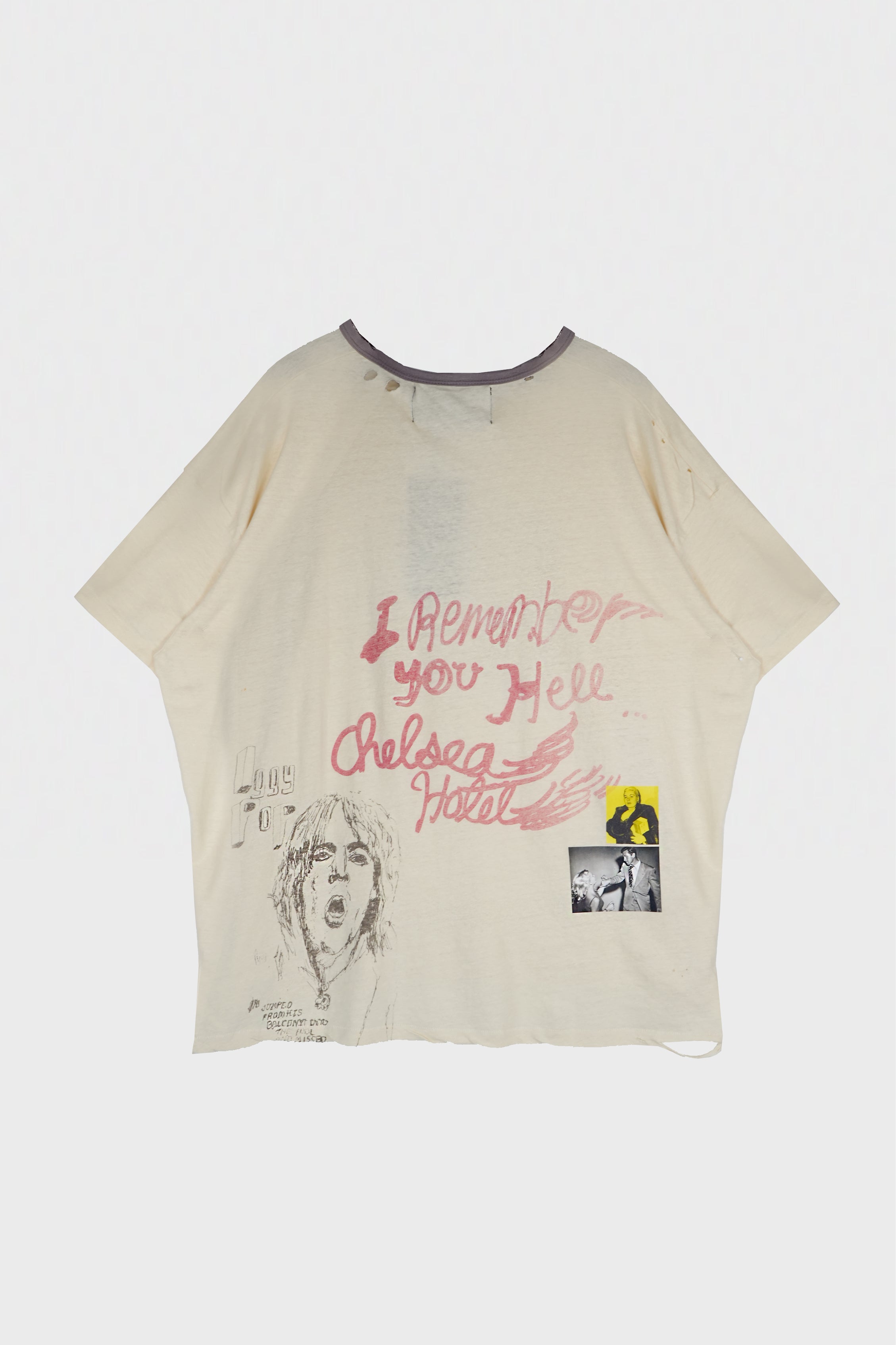 CHELSEay HOTEL TEE VINTAGE CREAM