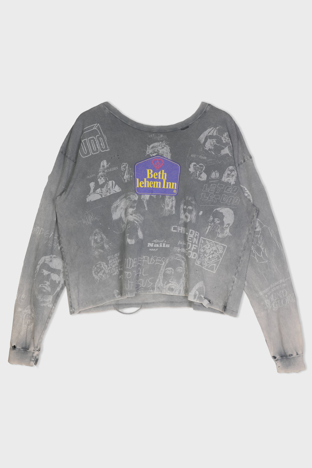 BETHLEHEM L/S TEE VINTAGE BLACK