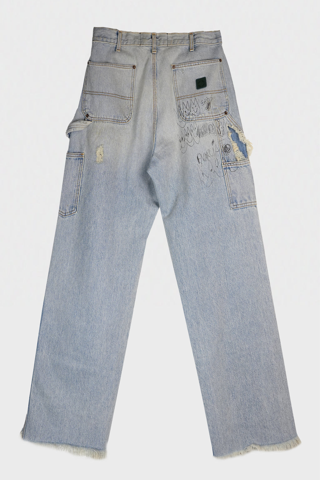 BUSTED DBL KNEE JEAN