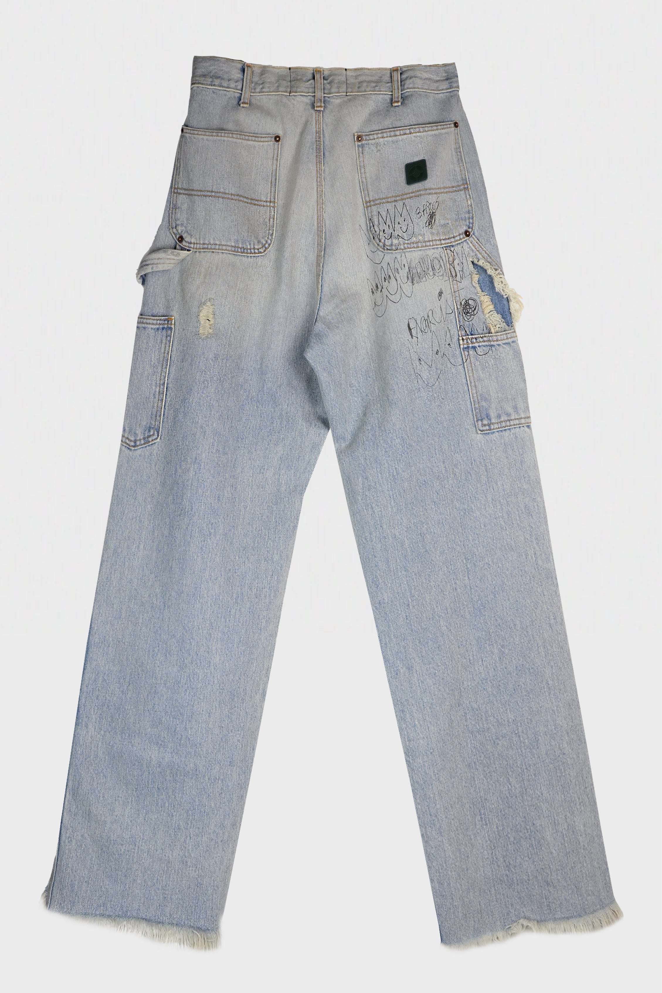 BUSTED DBL KNEE JEAN