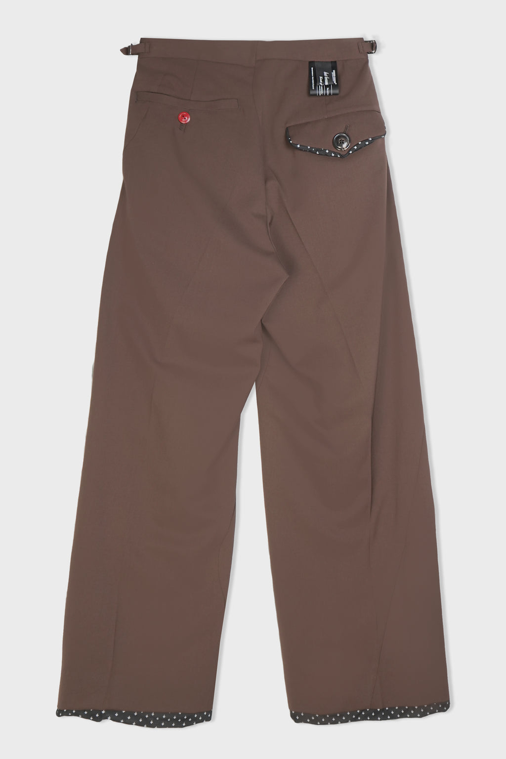 PANTS UC1F1503 DARK BROWN