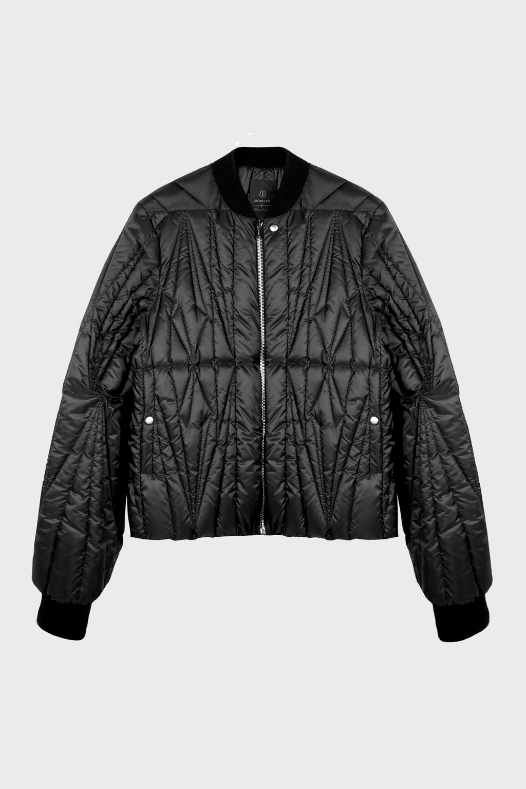 GEOCAMO FLIGHT JACKET BLACK
