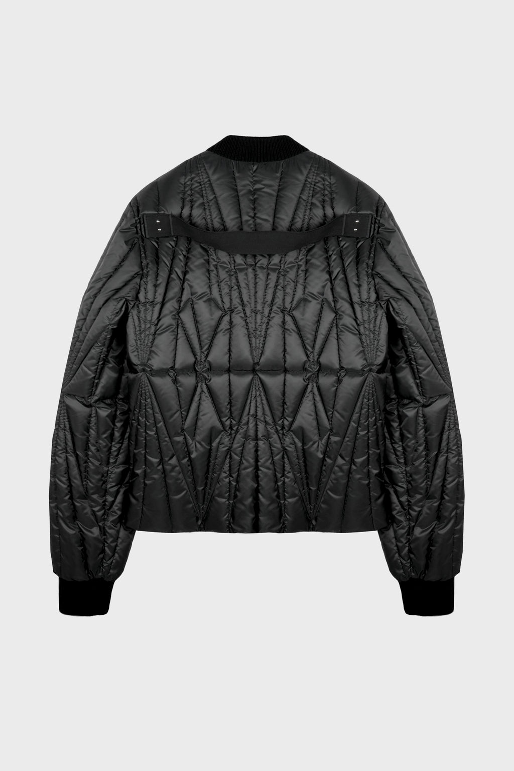 GEOCAMO FLIGHT JACKET BLACK