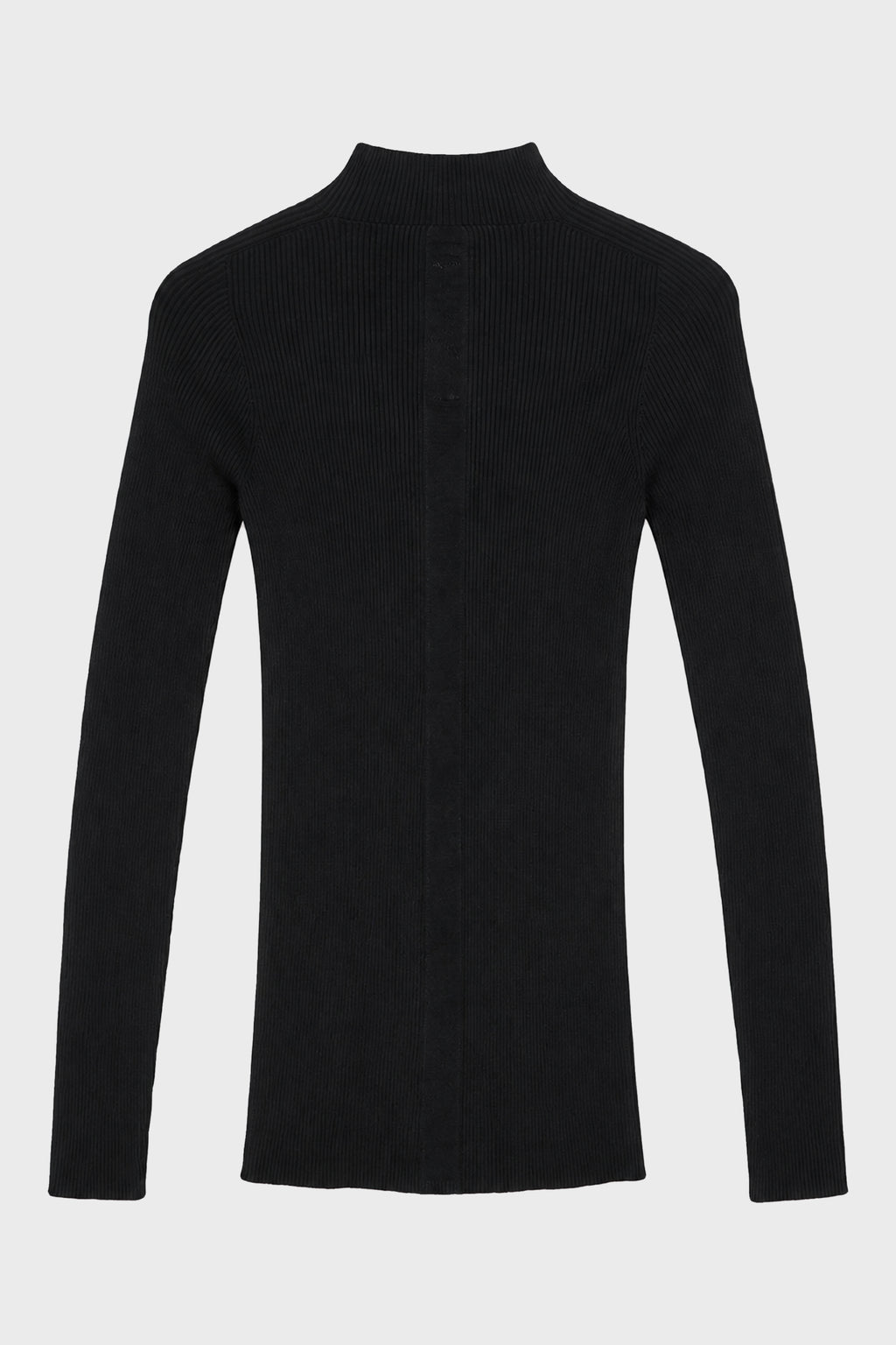 RIBBED LUPETTO BLACK