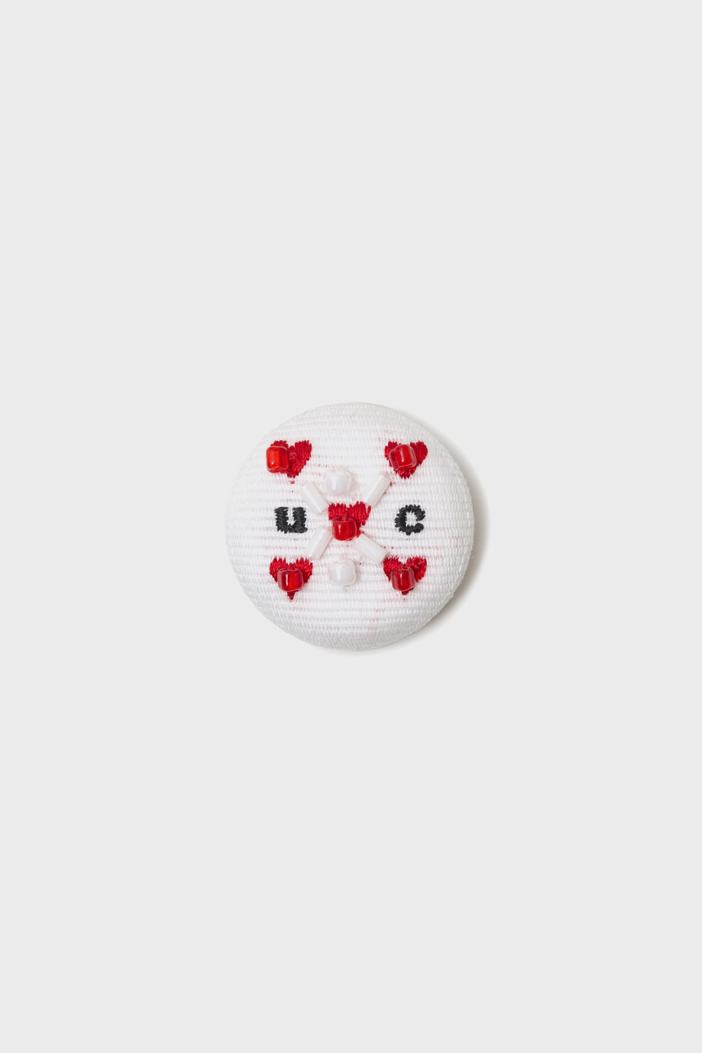 BADGE UC1F1X03-1 OFF WHITE