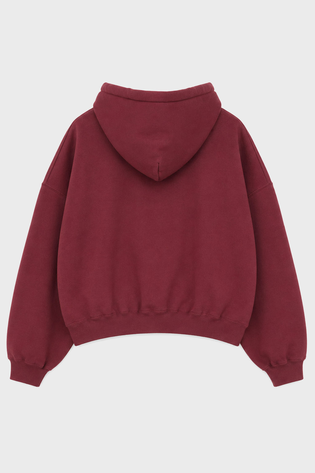 ZIP HOODIE MERLOT
