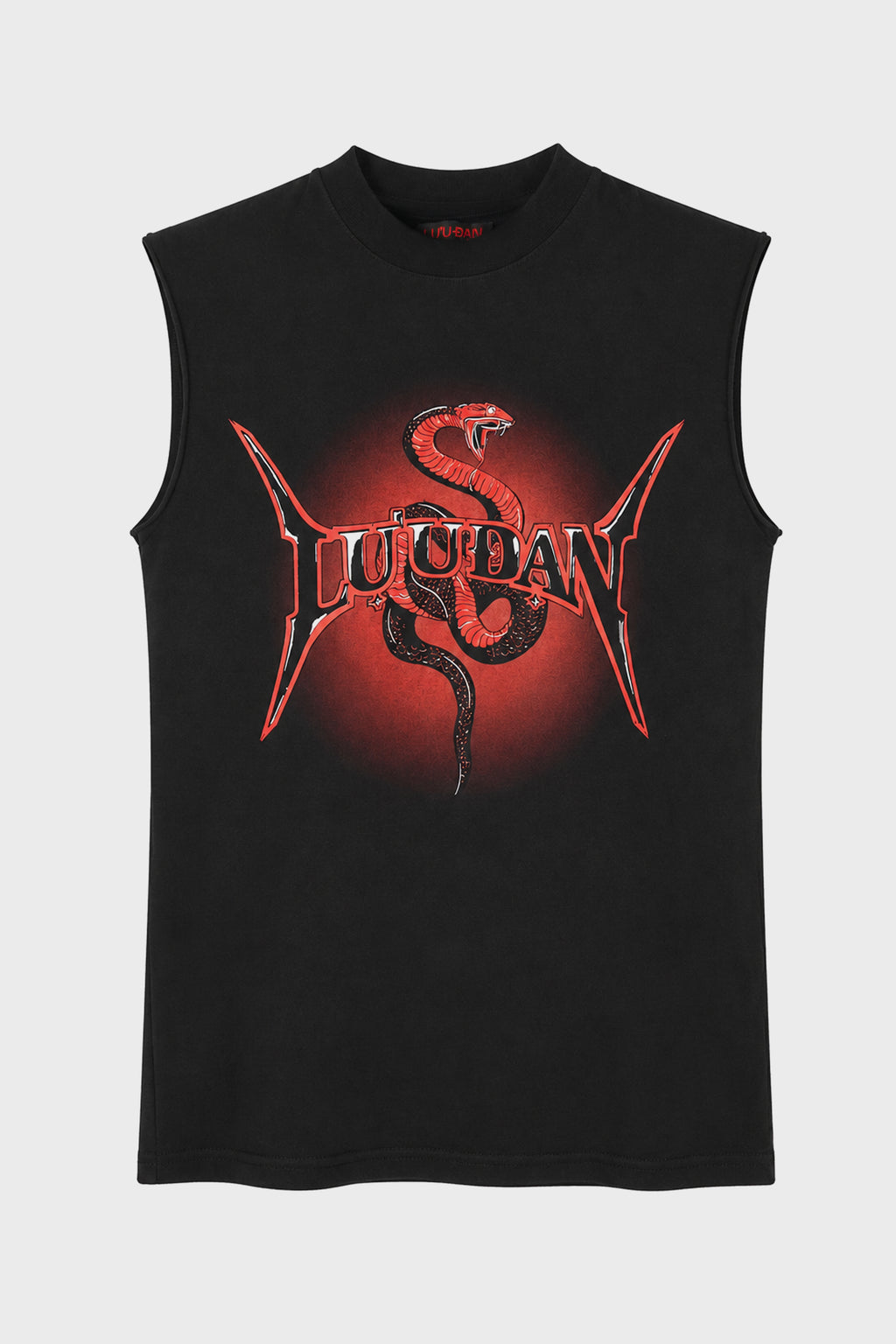 METAL HEAD SLEEVELESS TEE BLACK