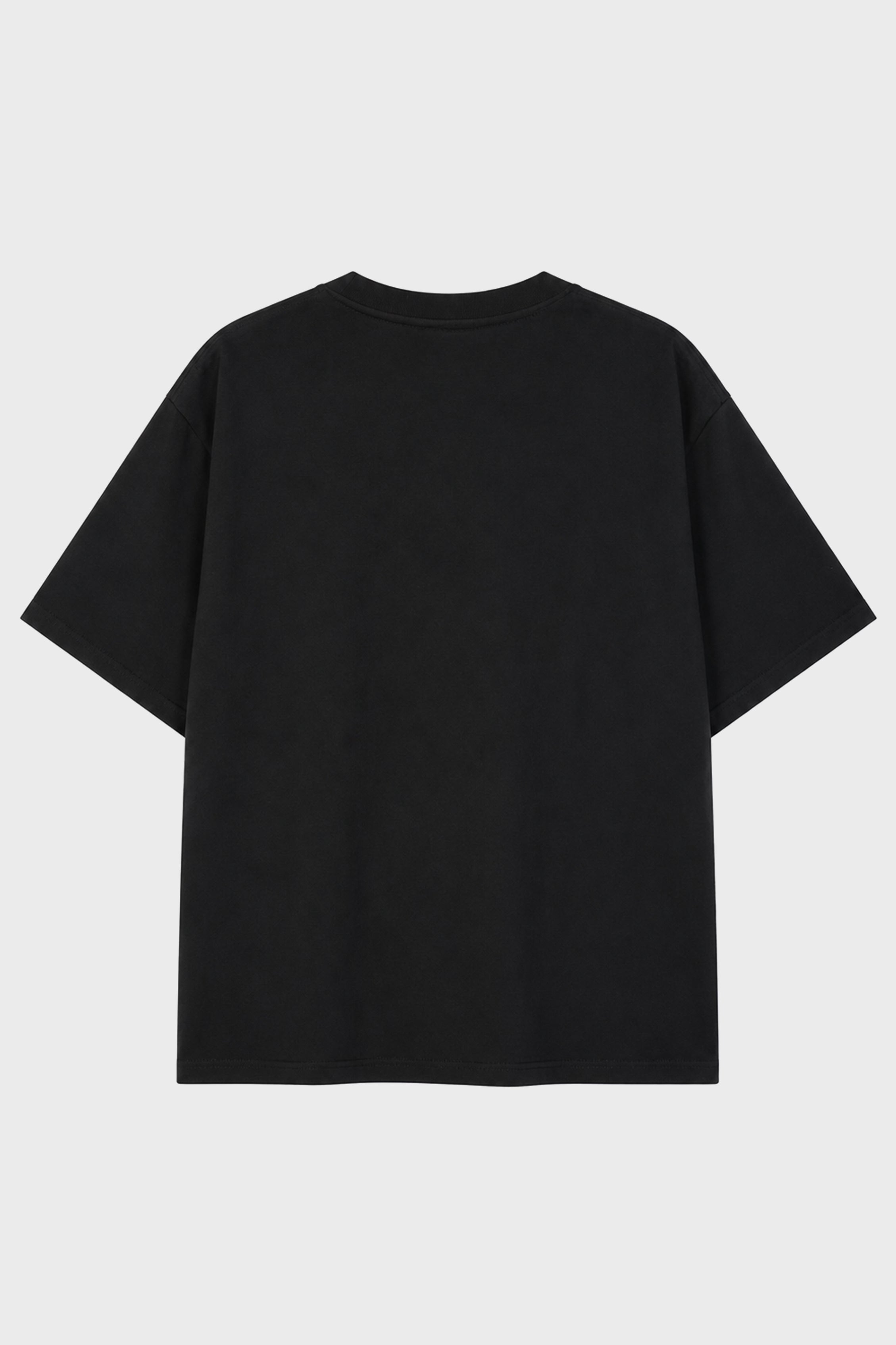 UNISEX LEOPARD GRAPHIC T-SHIRT BLACK