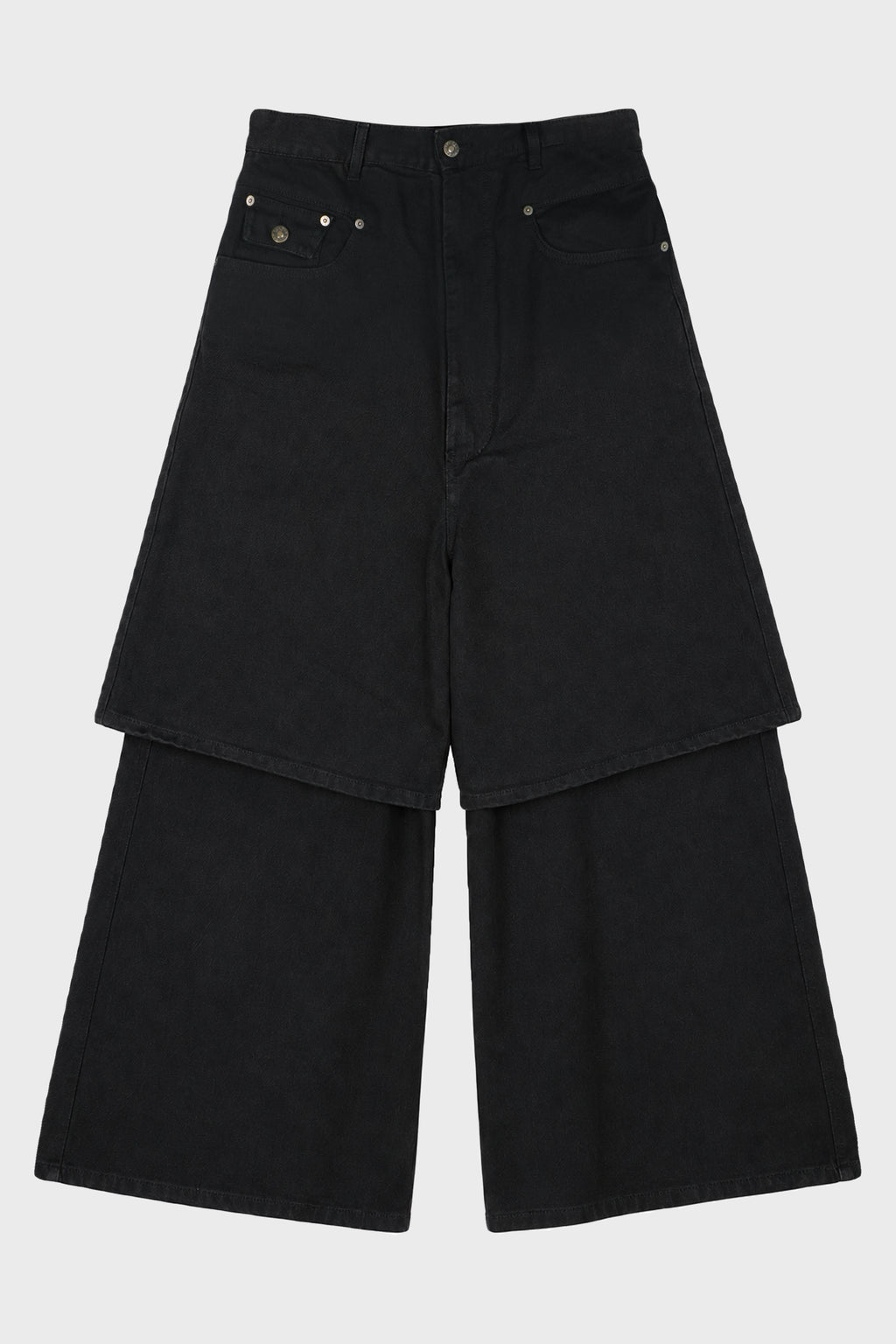 DOUBLE-DECK DENIM BLACK RINSE