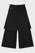 DOUBLE-DECK DENIM BLACK RINSE