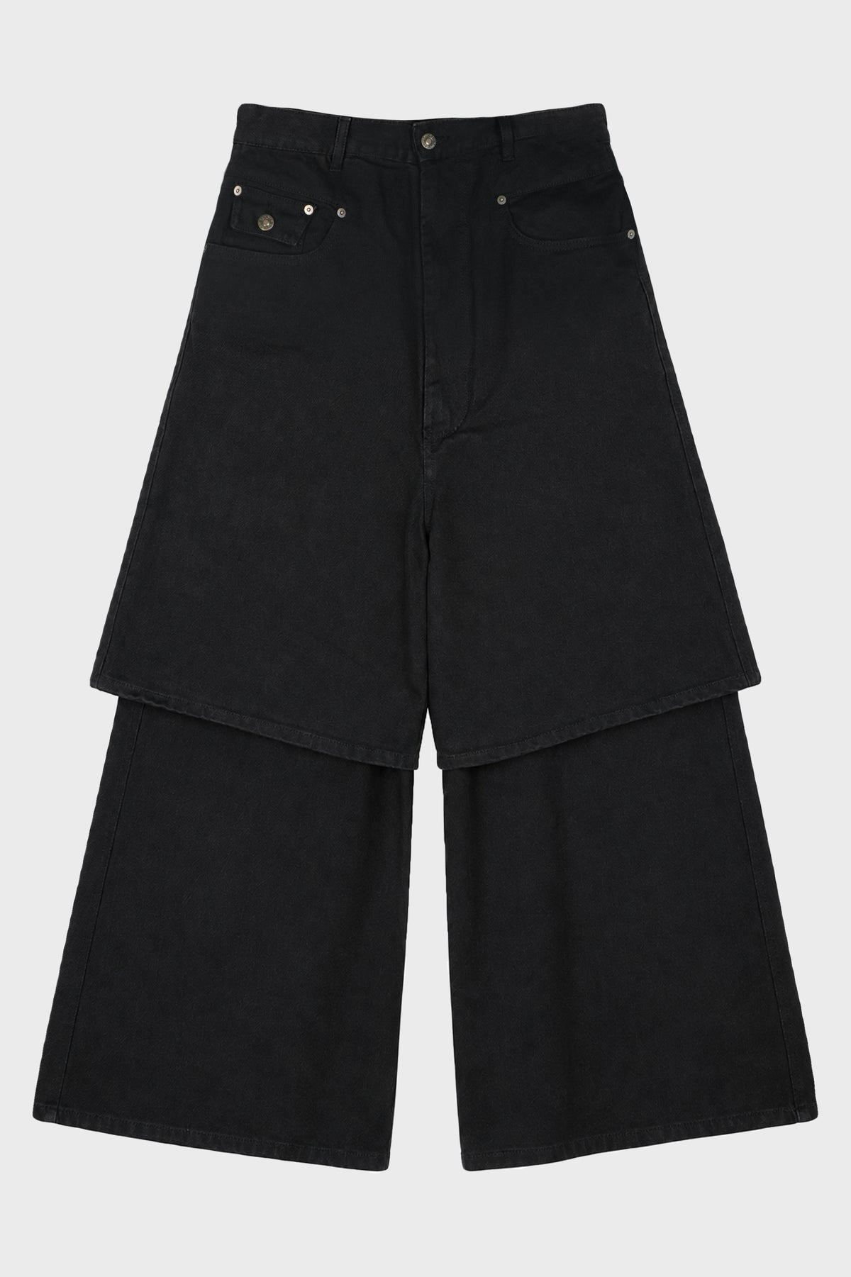 DOUBLE-DECK DENIM BLACK RINSE