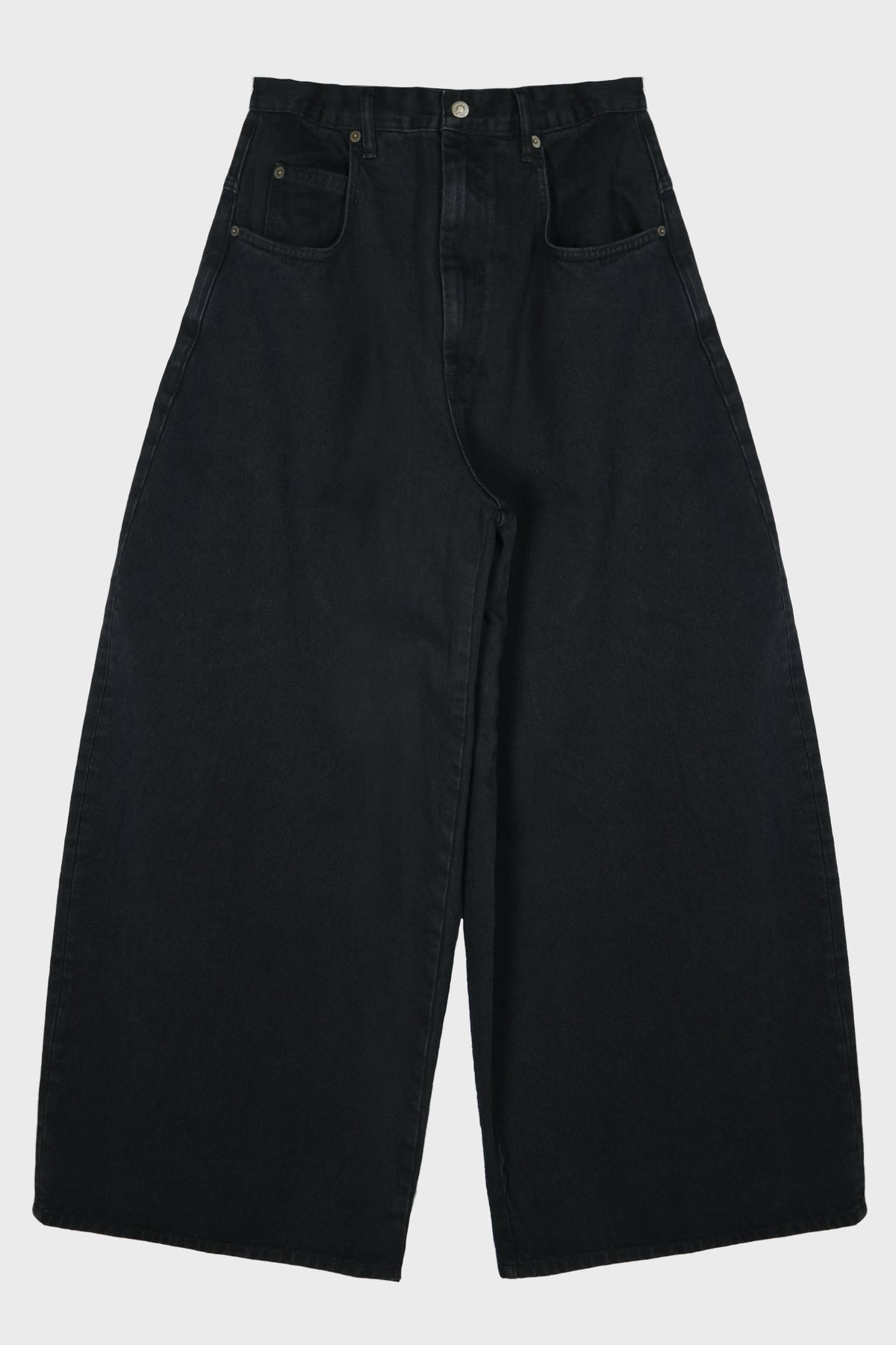 BLACKLISTED DOUBLE DOWN DENIM JEANS SOAKED BLACK