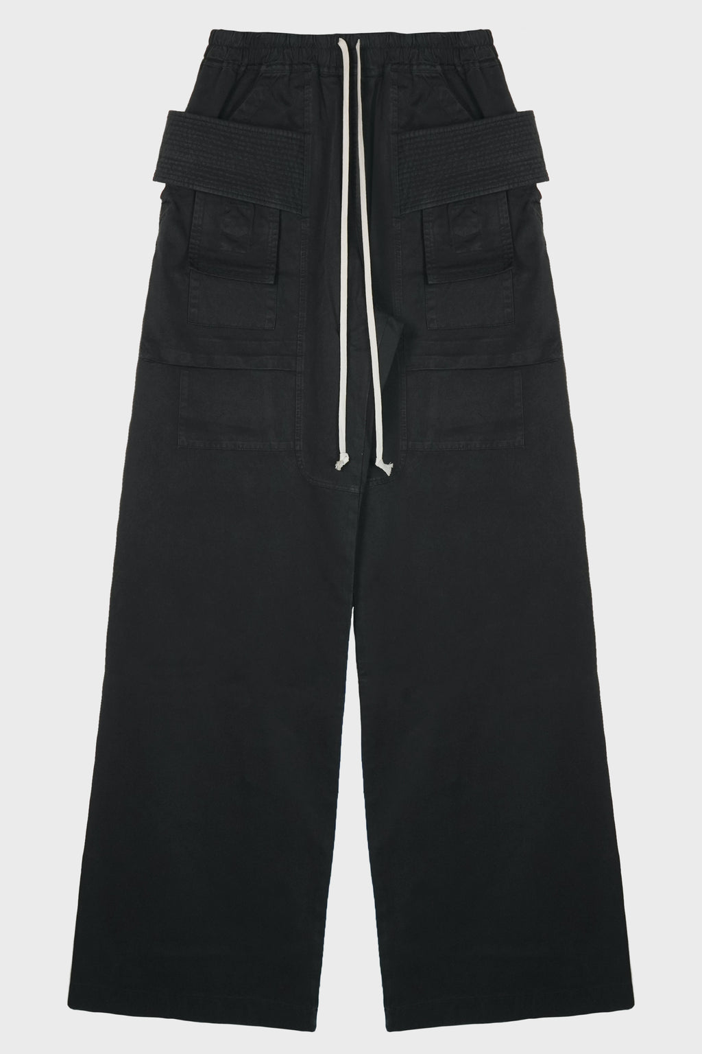 CREATCH WIDE CARGO DRAWSTRING BLACK