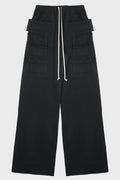CREATCH WIDE CARGO DRAWSTRING BLACK