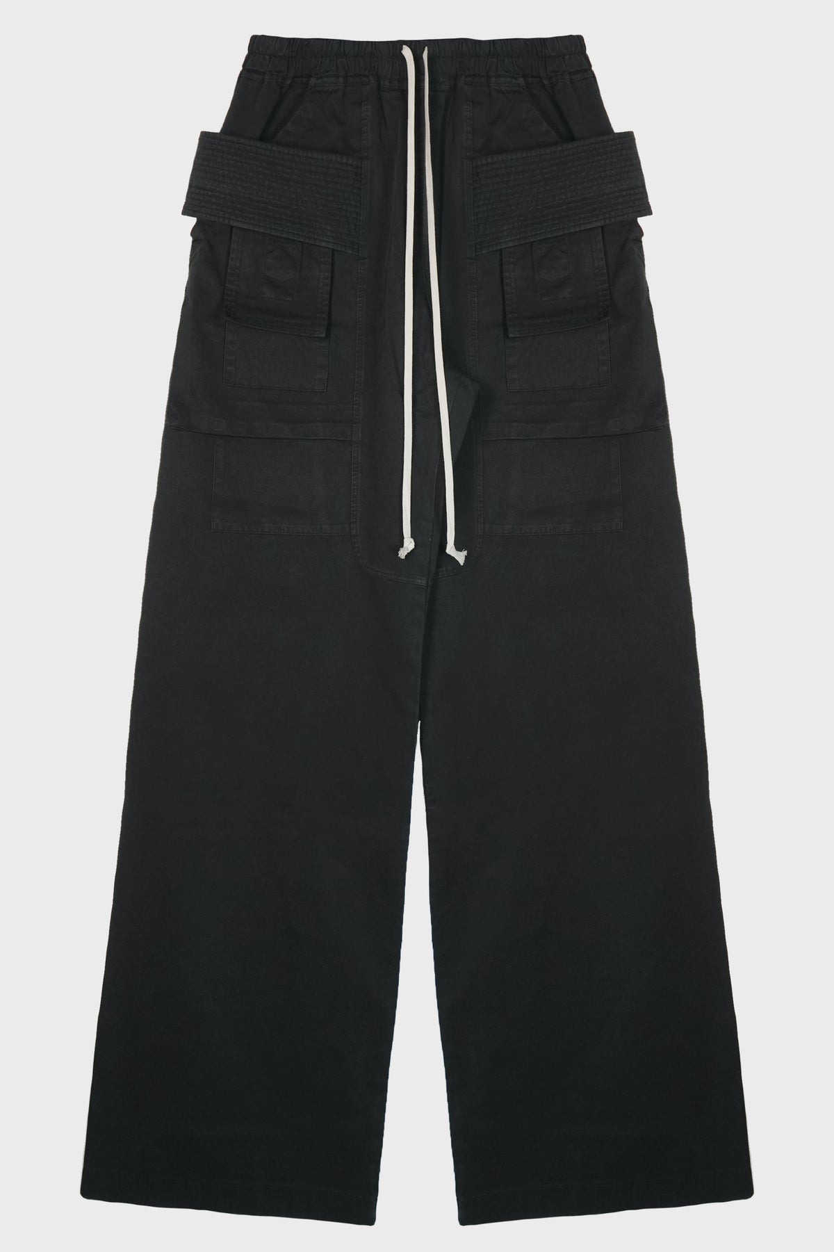 CREATCH WIDE CARGO DRAWSTRING BLACK