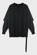 TOMMY HUSTLER SWEAT BLACK