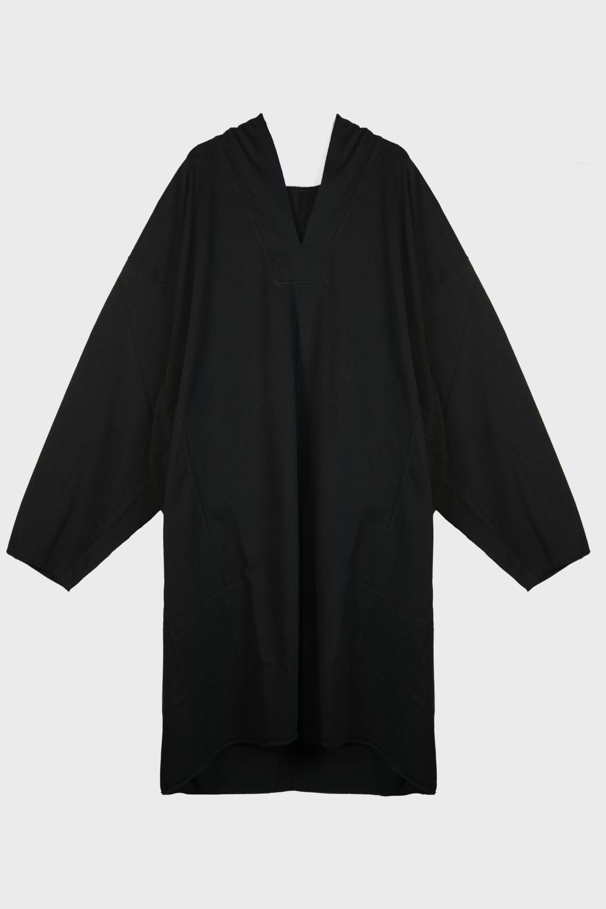 LS KAFTAN HIP BLACK
