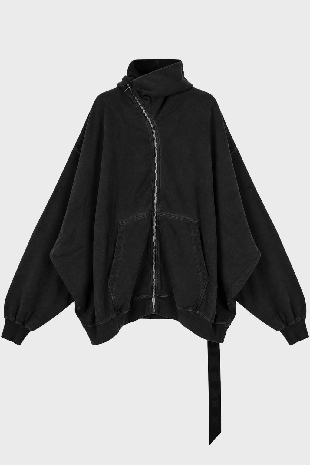 MOUNTAIN HUN HOODIE FADED BLACK