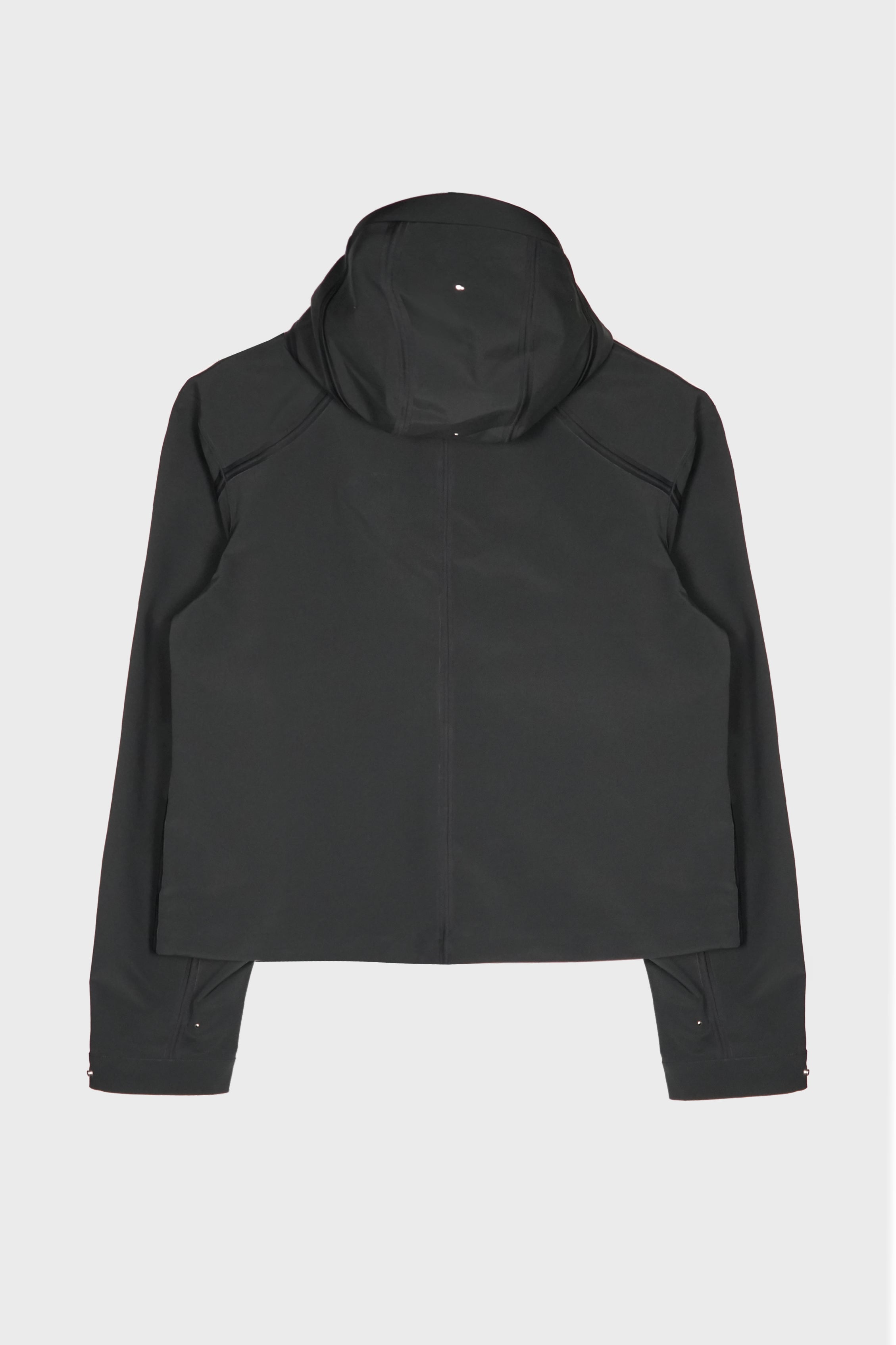 MOIRE TECHNICAL JACKET BLACK
