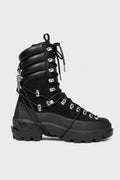TALL HIKING BOOTS  BLACK