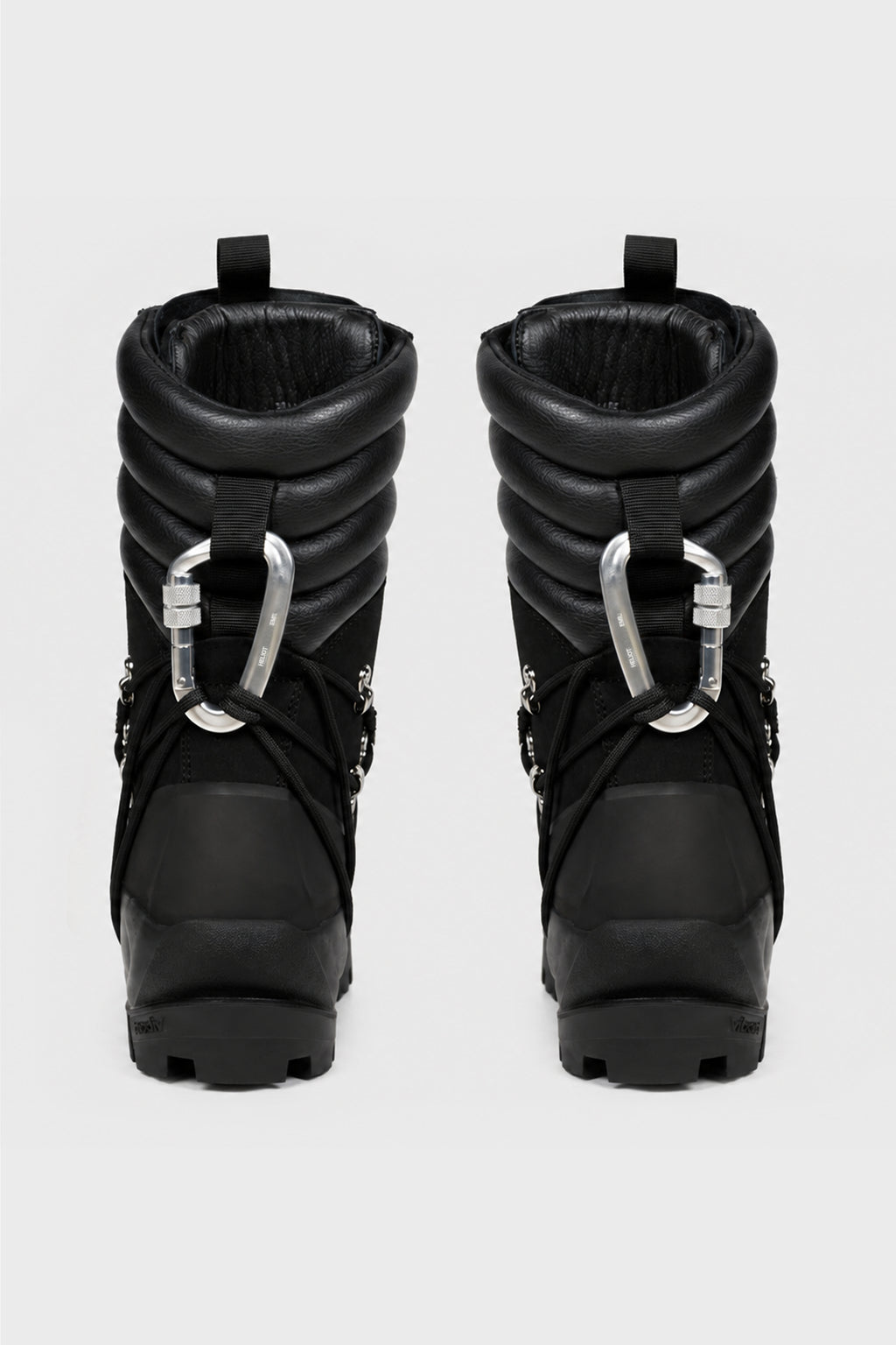 TALL HIKING BOOTS  BLACK