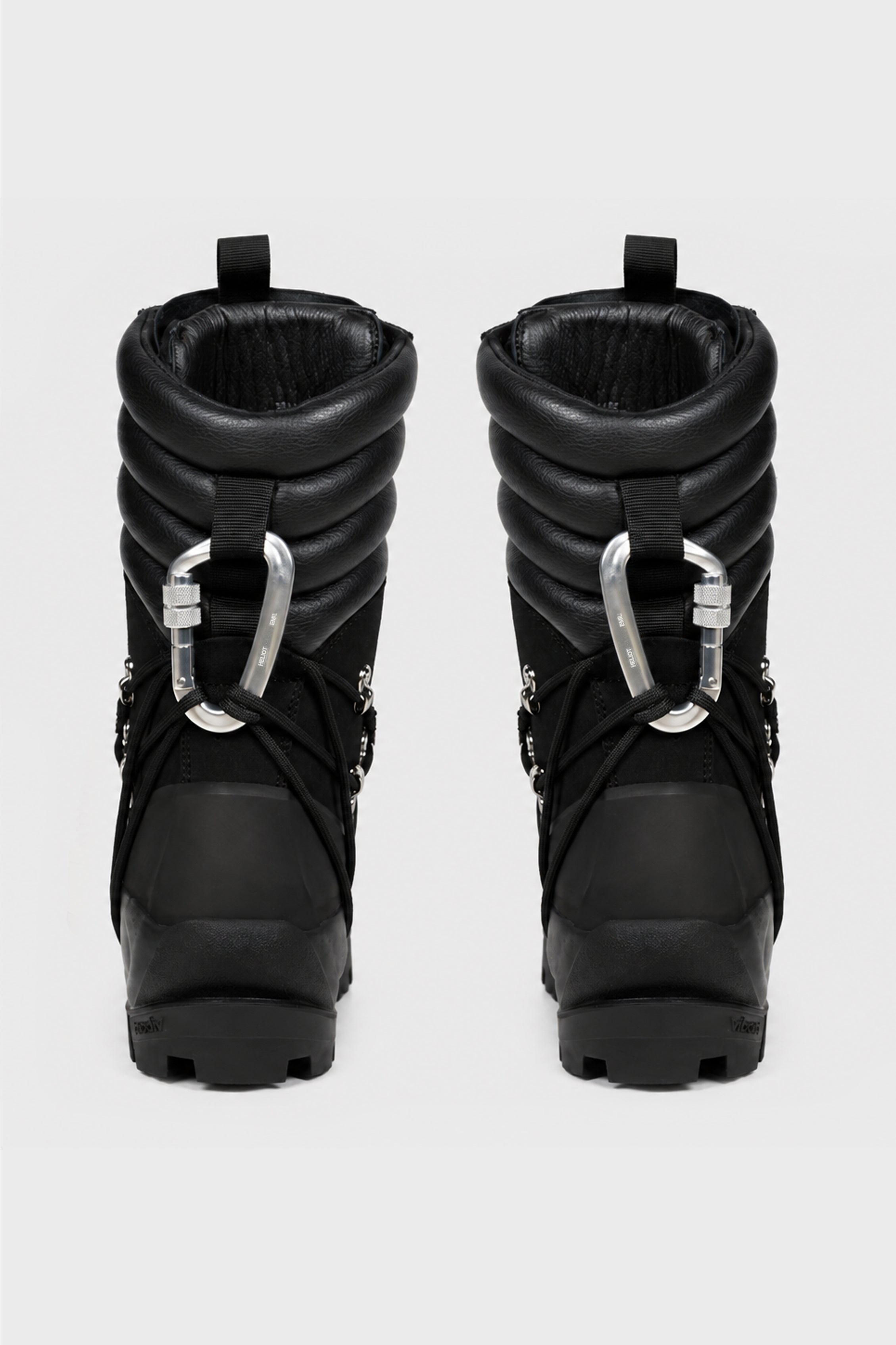 TALL HIKING BOOTS  BLACK