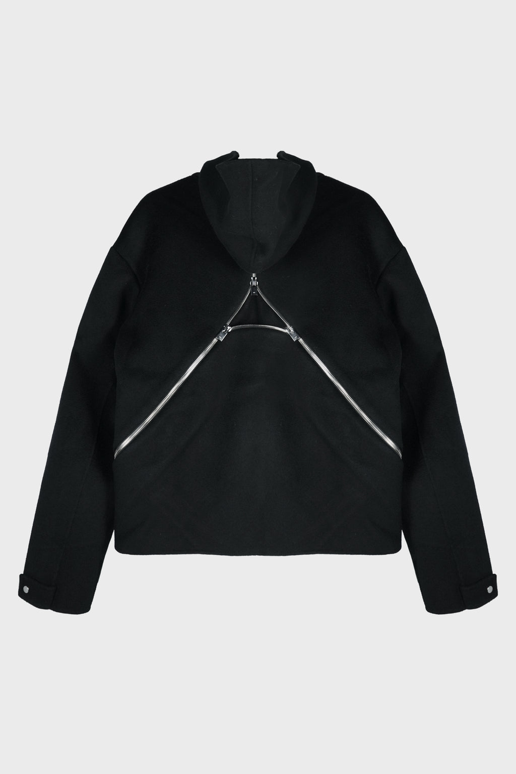 LASING WOOL JACKET BLACK