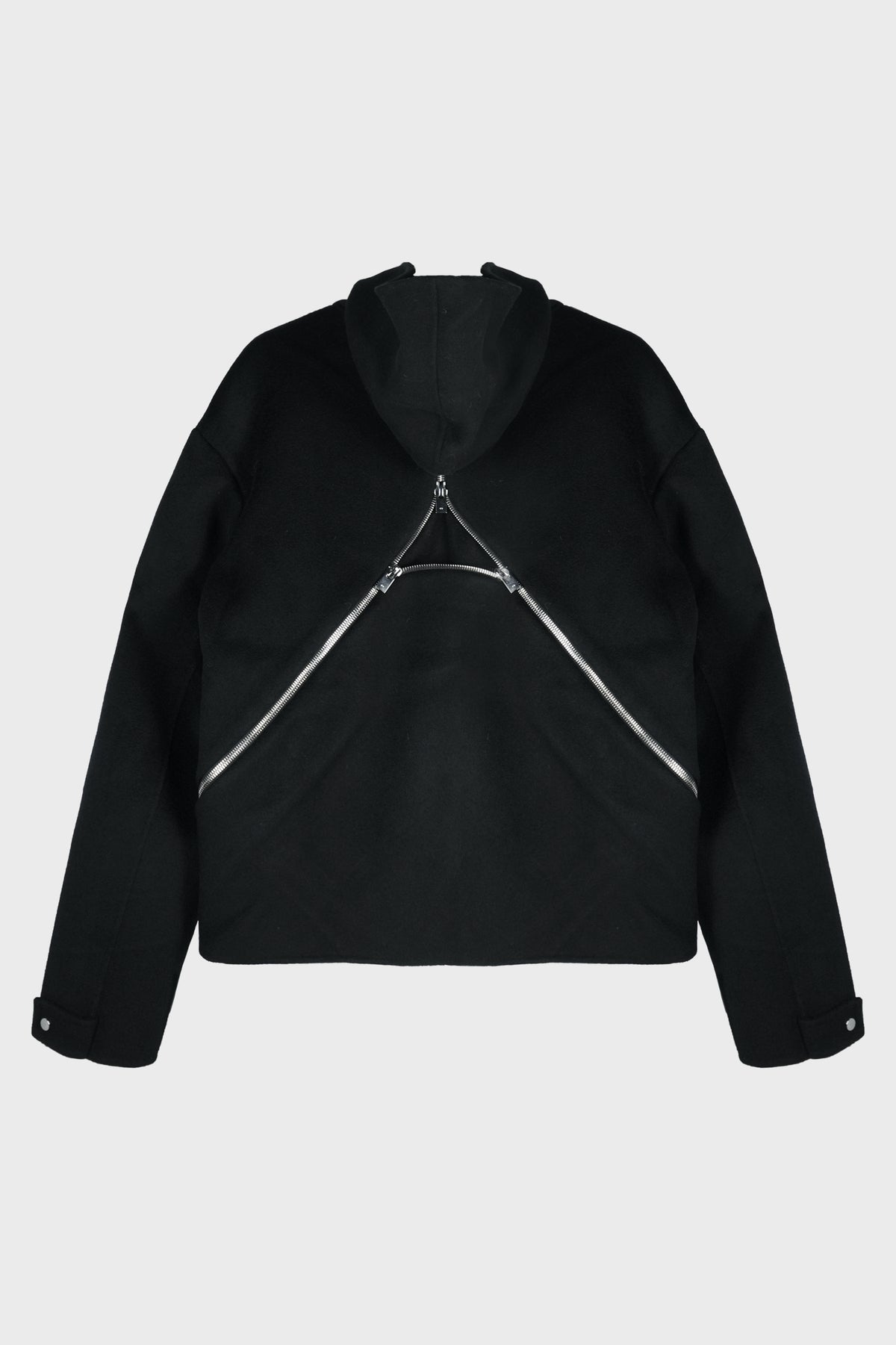 LASING WOOL JACKET BLACK