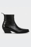 IMME POINTY ANKLE BOOTS BLACK