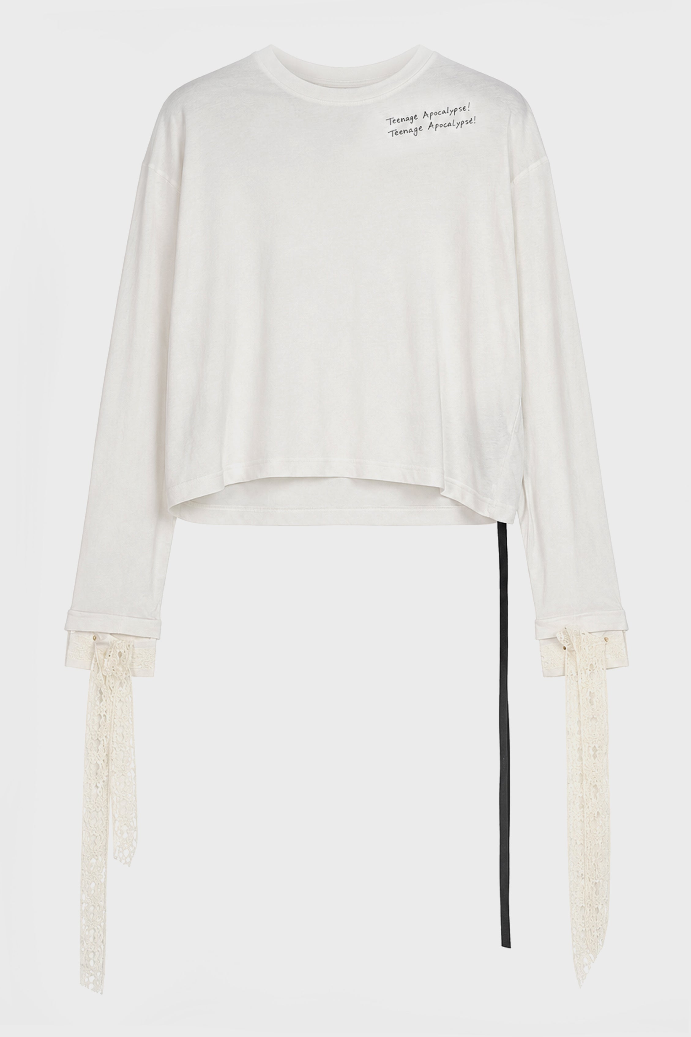 NIKKI T-SHIRT "TEENAGE APOCALYPSE" IVORY