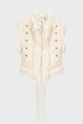 ODDA CROPPED MARSINA KNIT TOP