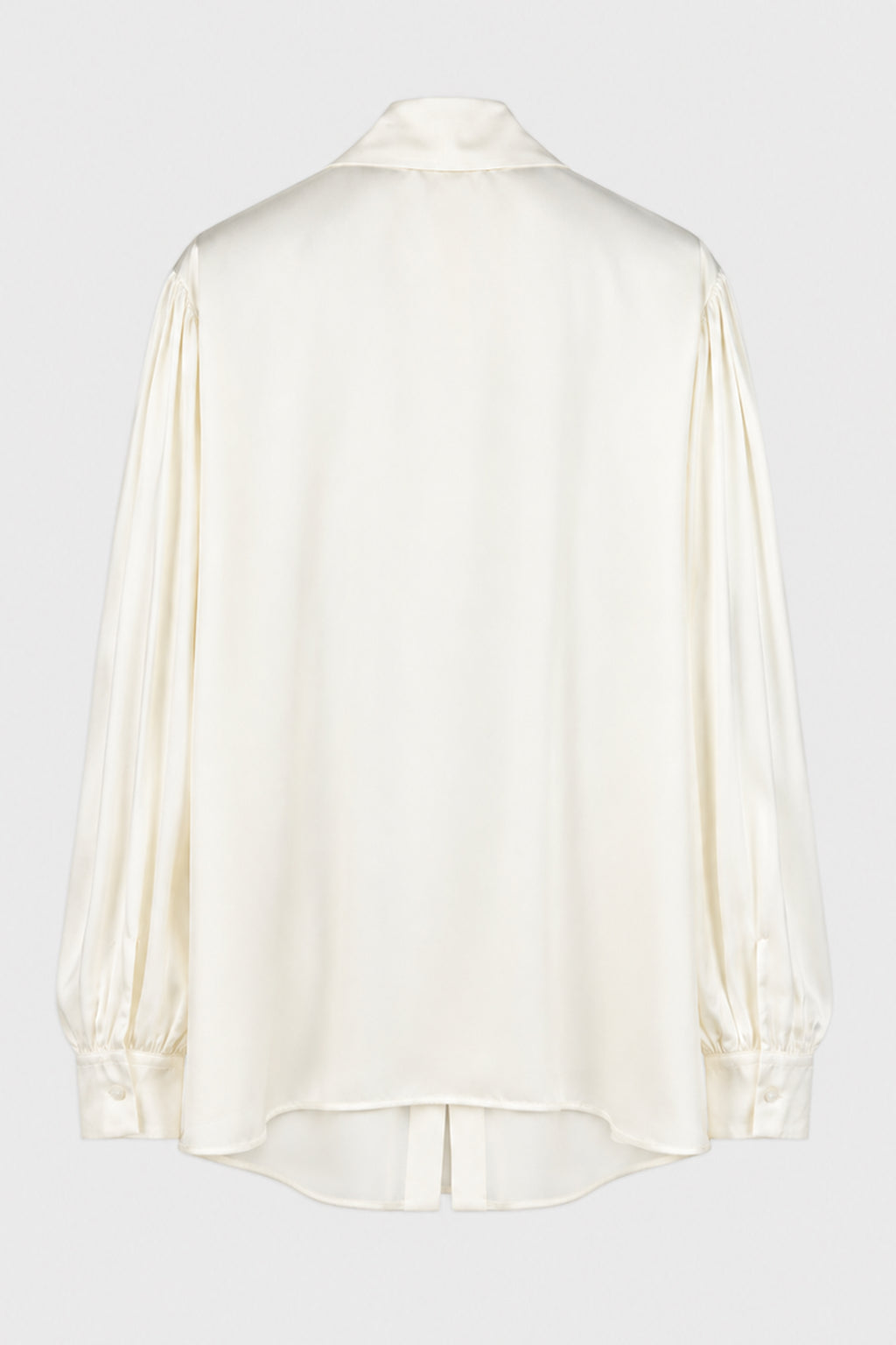 RUNO BOW TIE COLLAR SHIRT IVORY